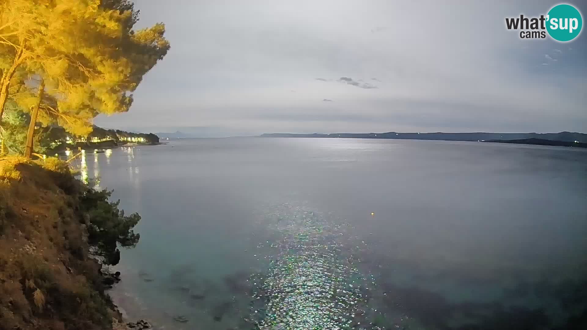 Webcam Strand Potočine Bol – Liveblick auf Borak Beach, Insel Brač