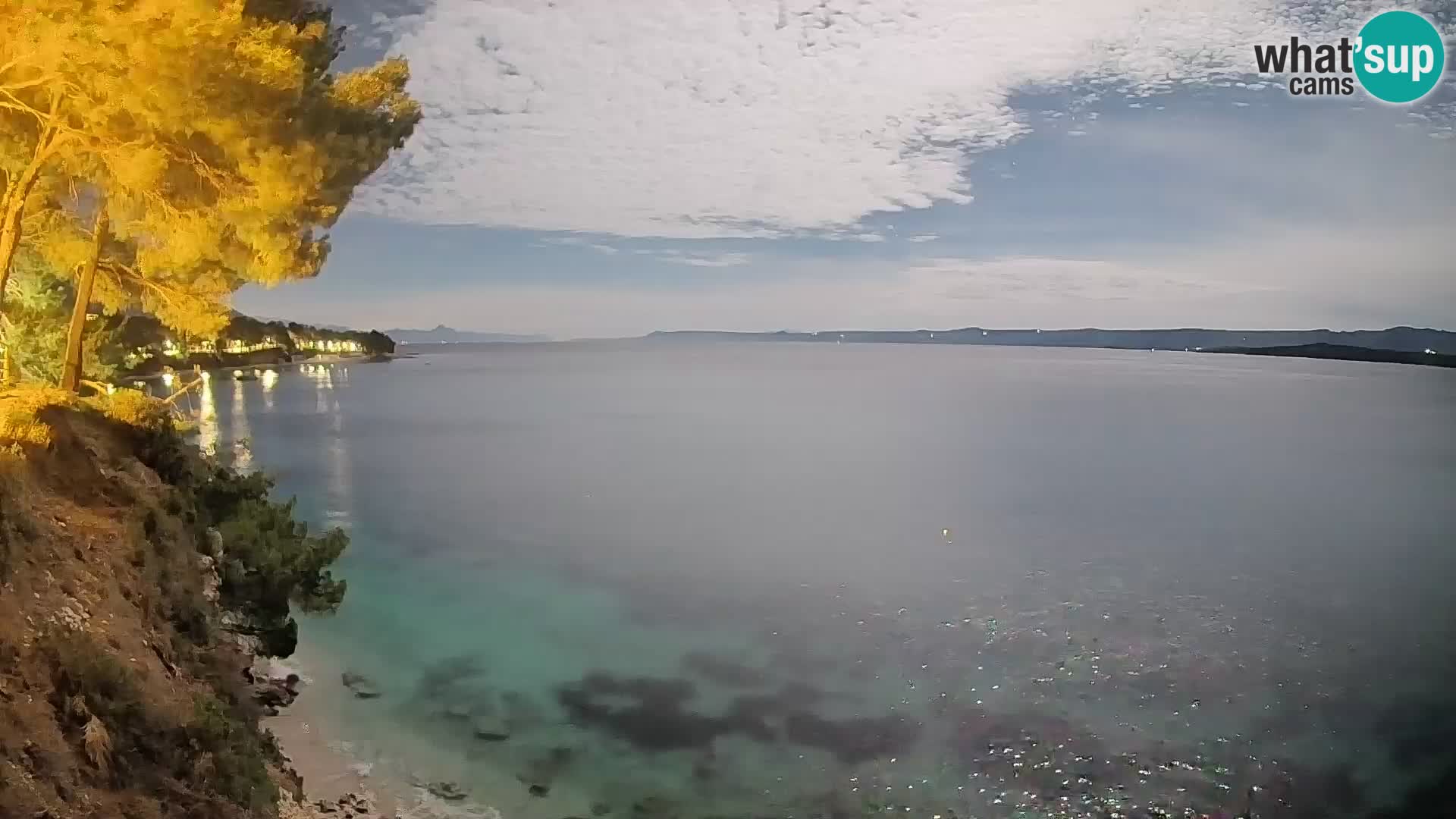 Webcam Strand Potočine Bol – Liveblick auf Borak Beach, Insel Brač