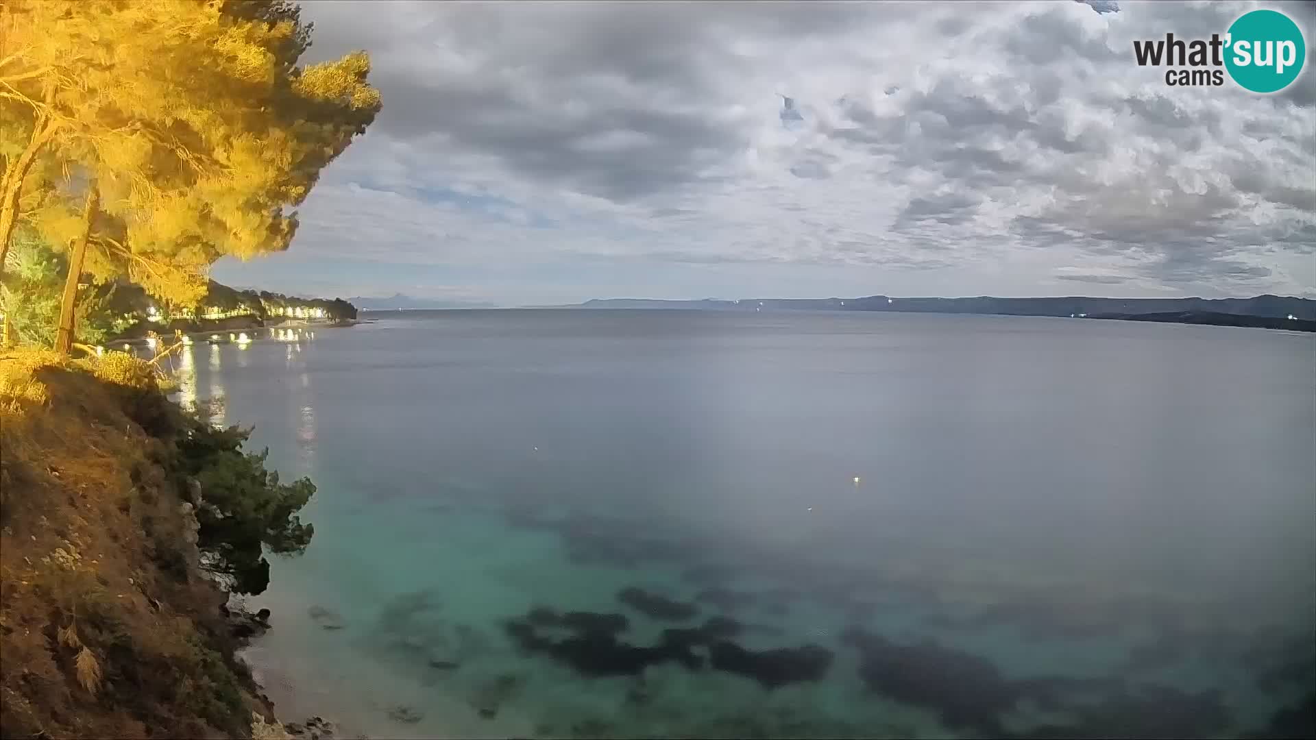 Webcam Strand Potočine Bol – Liveblick auf Borak Beach, Insel Brač