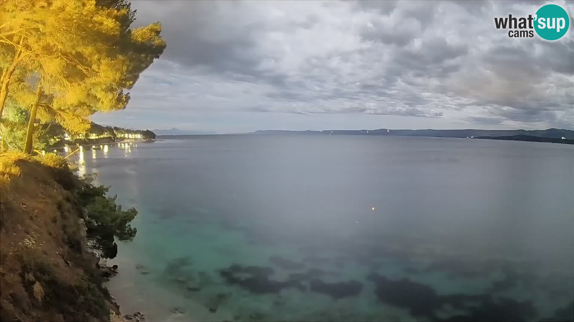 Webcam Strand Potočine Bol – Liveblick auf Borak Beach, Insel Brač