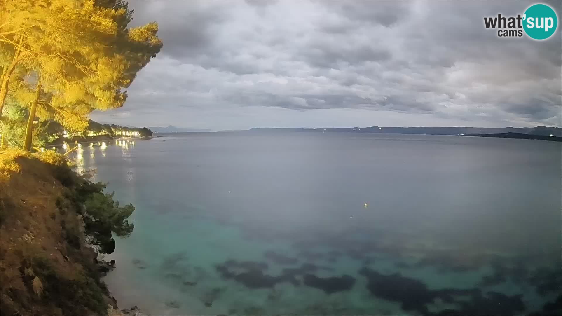 Webcam Potočine Beach Bol – Live View of Borak Beach, Brač Island