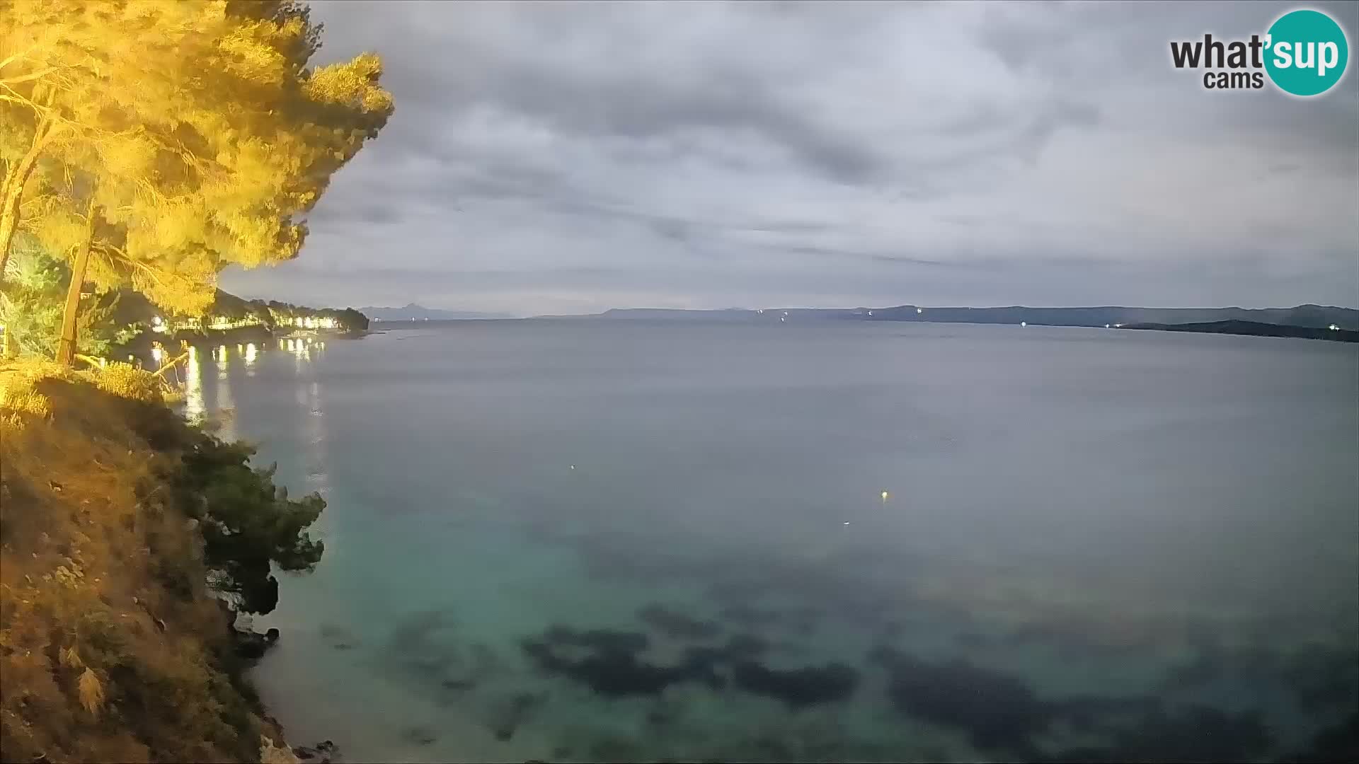 Webcam Strand Potočine Bol – Liveblick auf Borak Beach, Insel Brač