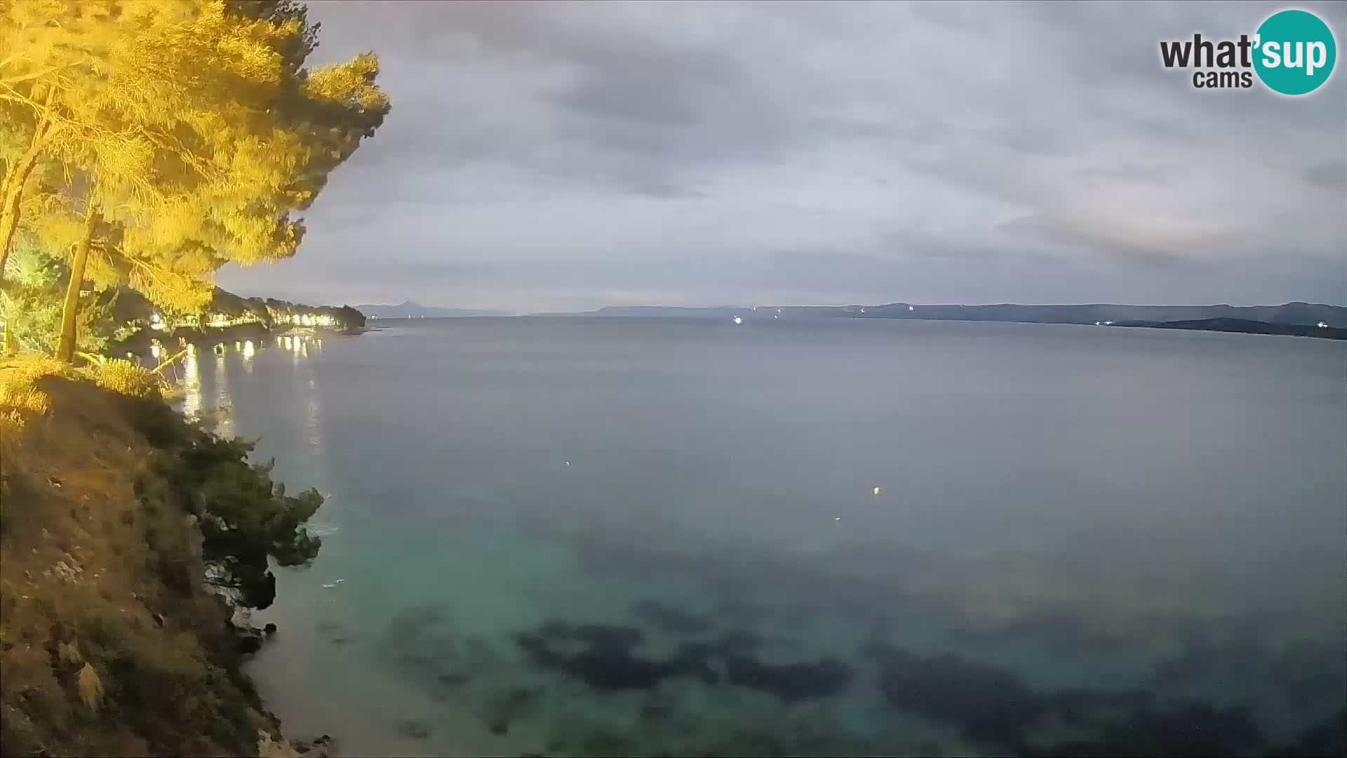 Webcam Playa Potočine Bol – Vista en vivo de Borak Beach, Isla de Brač