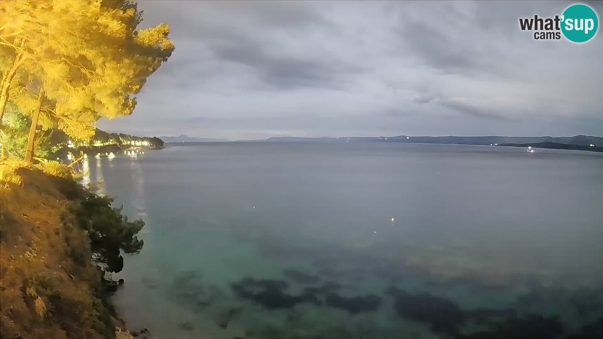 Webcam plage Potočine Bol – Vue en direct sur Borak Beach, île de Brač
