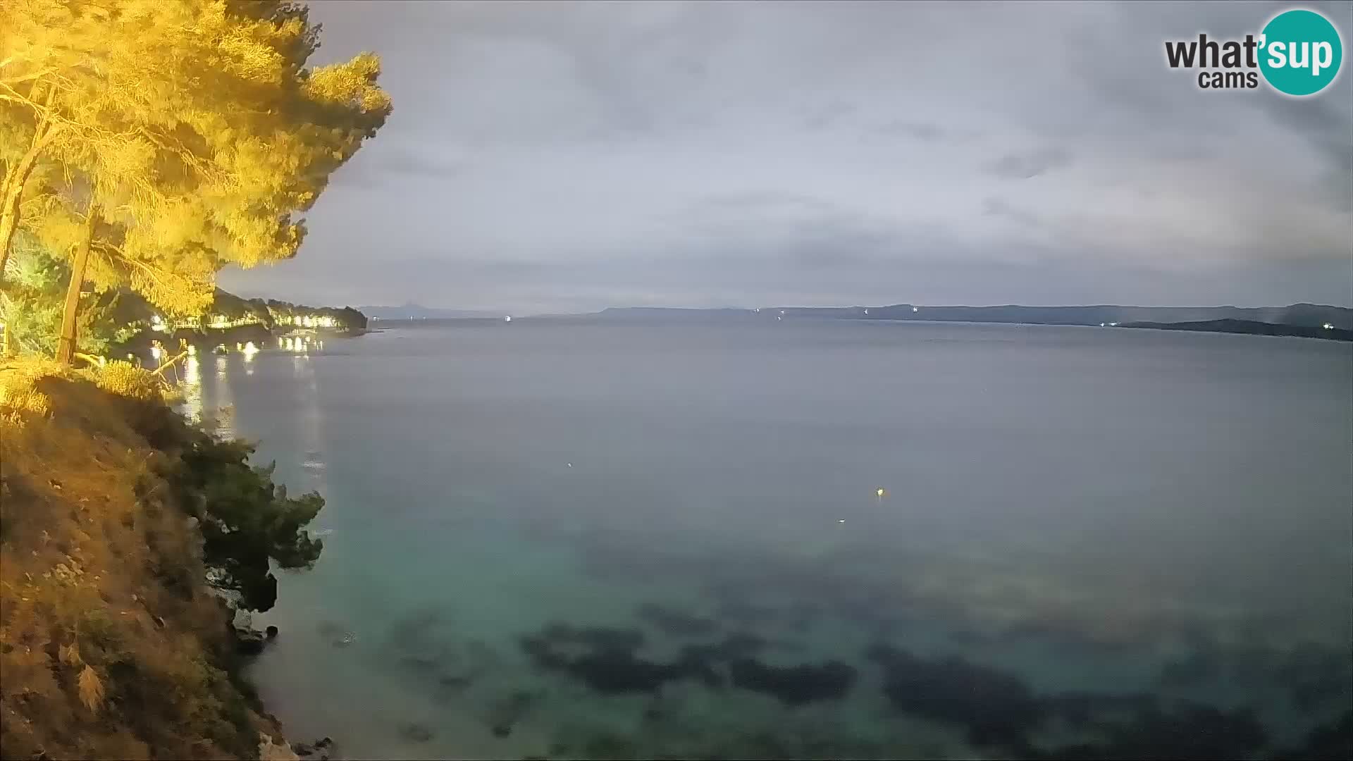 Webcam Potočine Beach Bol – Live View of Borak Beach, Brač Island