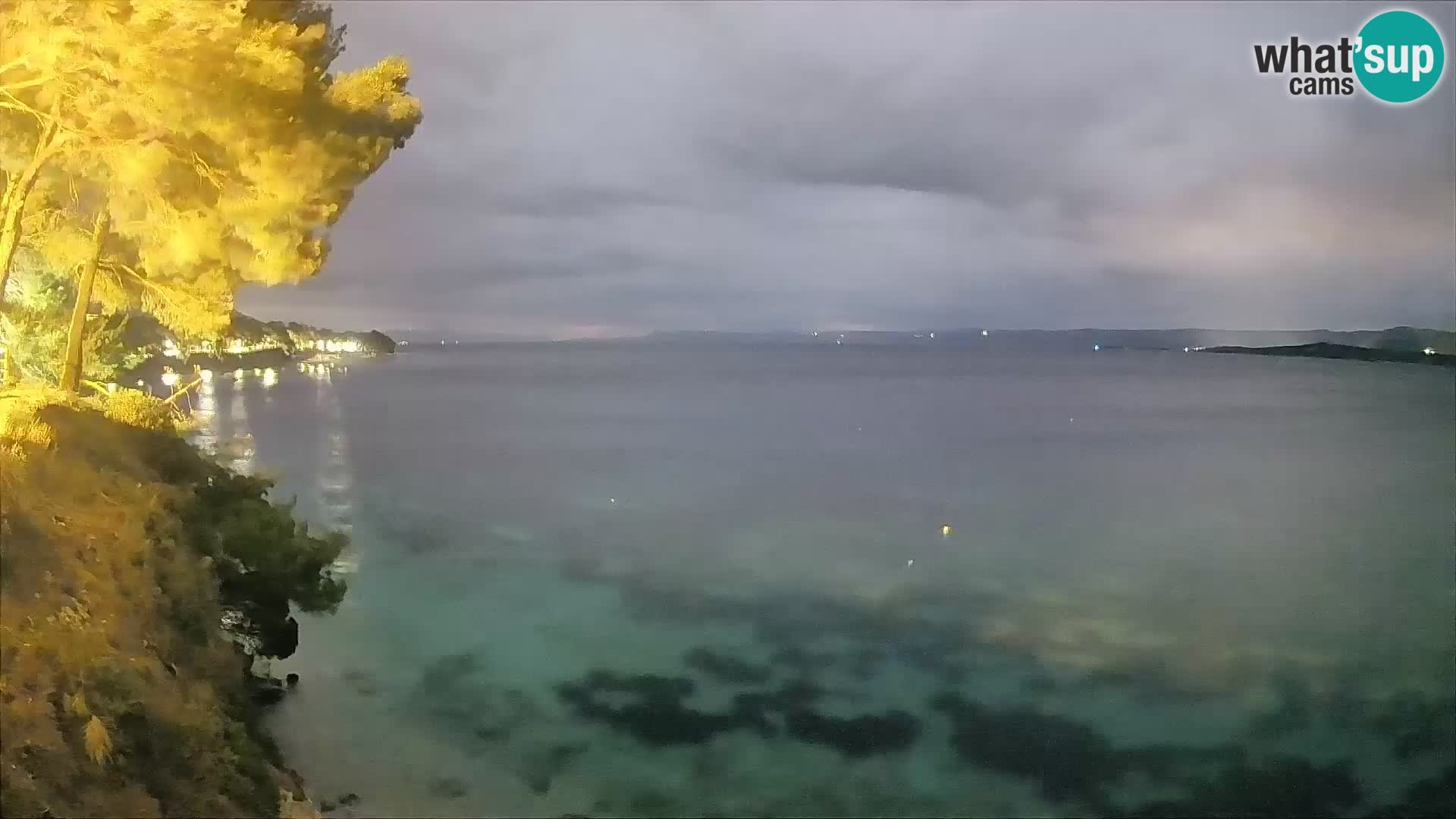 Webcam Potočine Beach Bol – Live View of Borak Beach, Brač Island