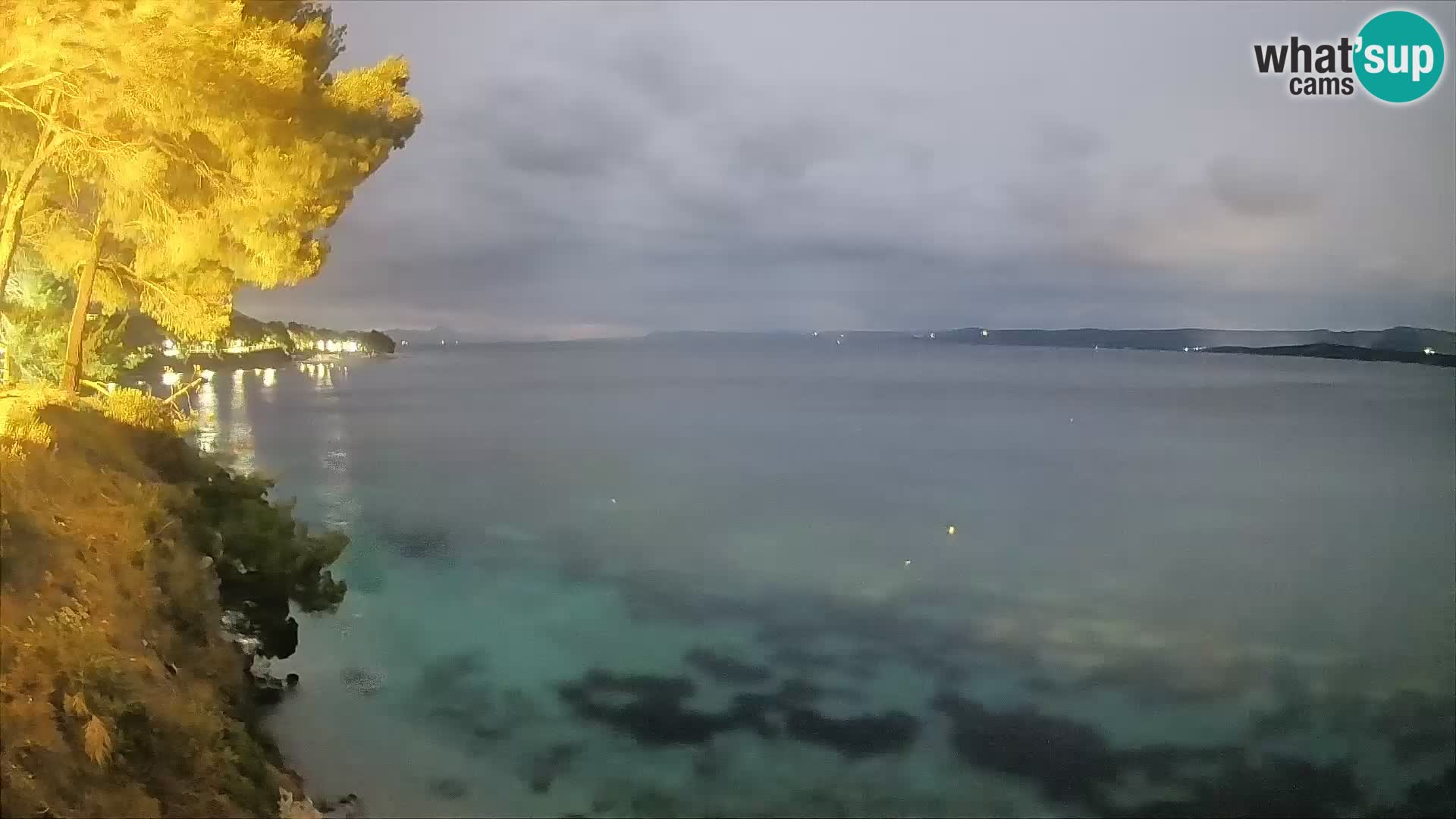 Webcam plage Potočine Bol – Vue en direct sur Borak Beach, île de Brač