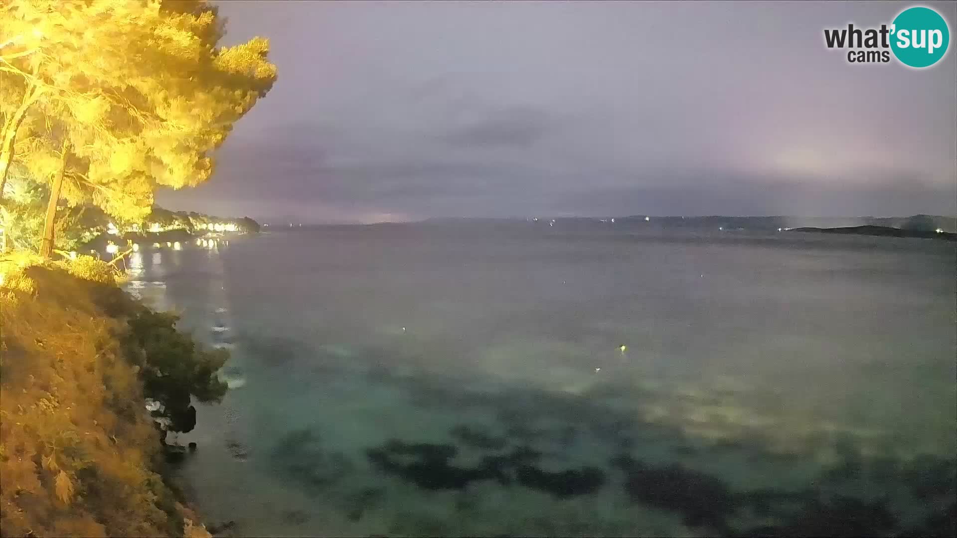 Webcam plage Potočine Bol – Vue en direct sur Borak Beach, île de Brač