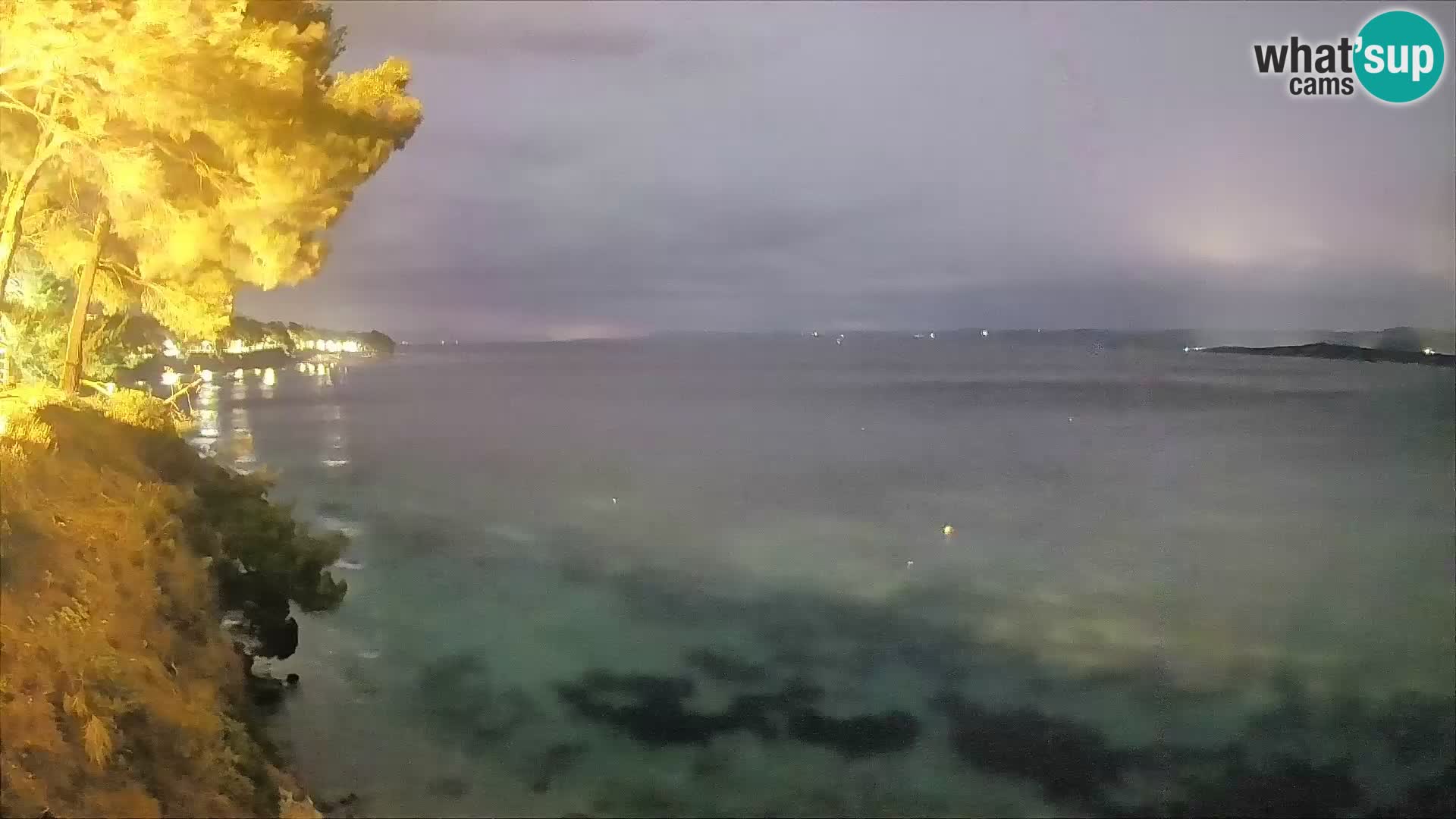 Webcam Playa Potočine Bol – Vista en vivo de Borak Beach, Isla de Brač