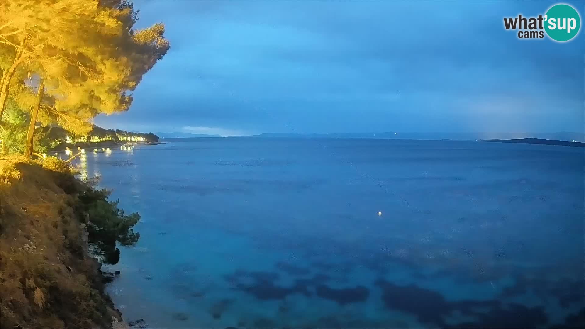 Webcam Potočine Beach Bol – Live View of Borak Beach, Brač Island