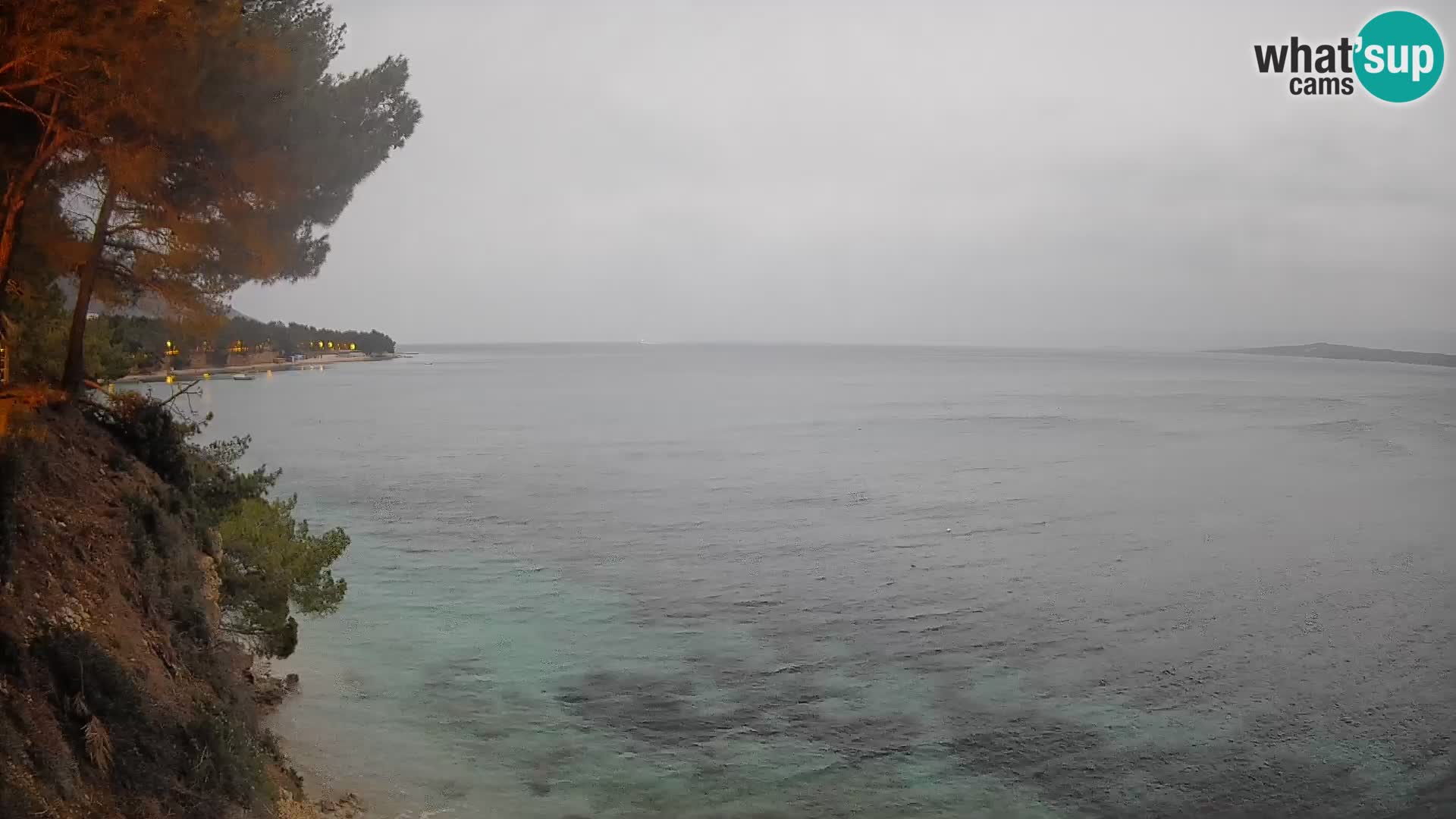 Webcam Playa Potočine Bol – Vista en vivo de Borak Beach, Isla de Brač