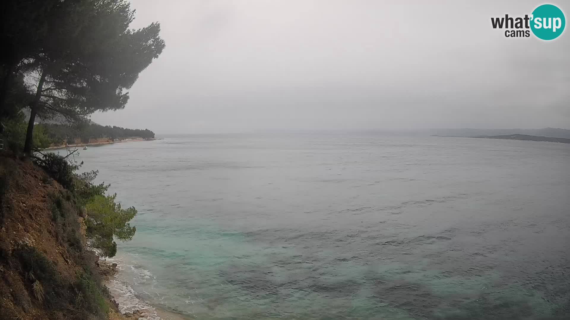 Webcam Strand Potočine Bol – Liveblick auf Borak Beach, Insel Brač