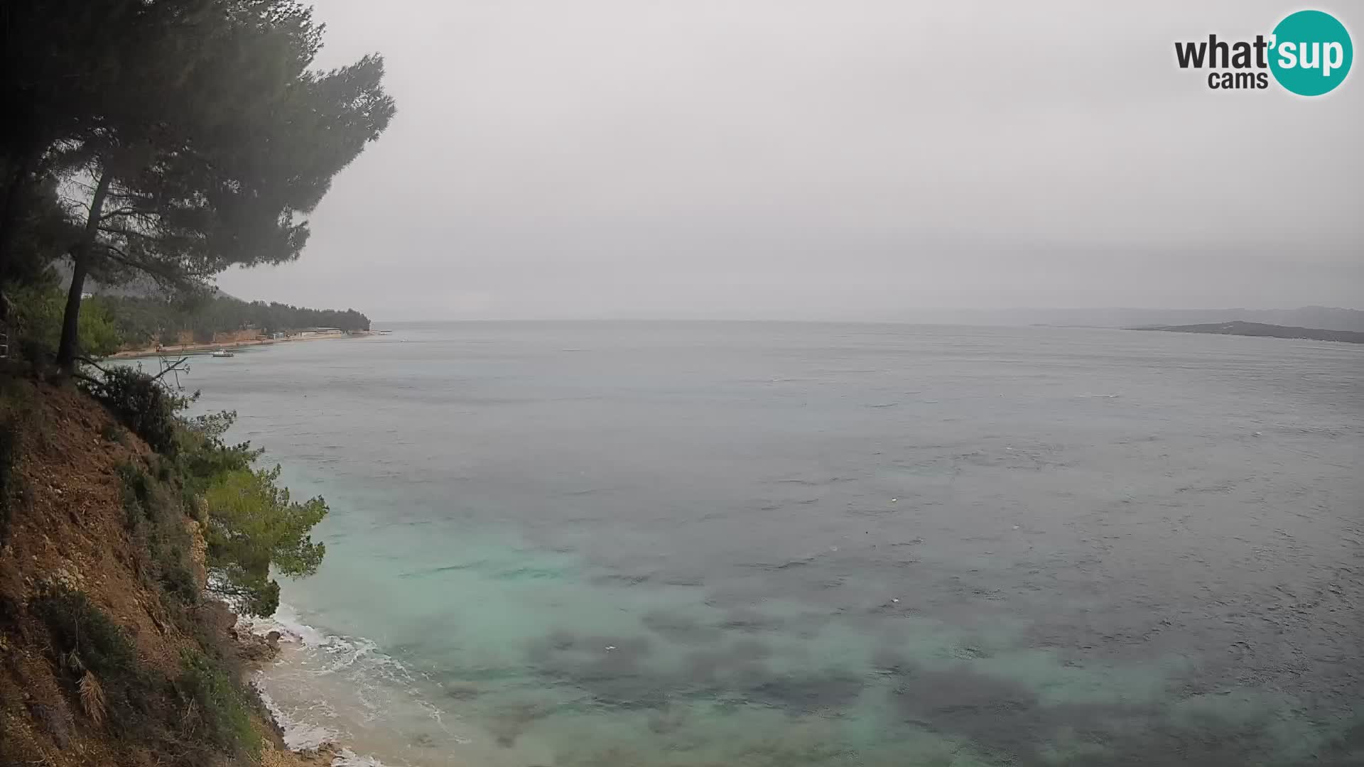 Webcam Strand Potočine Bol – Liveblick auf Borak Beach, Insel Brač