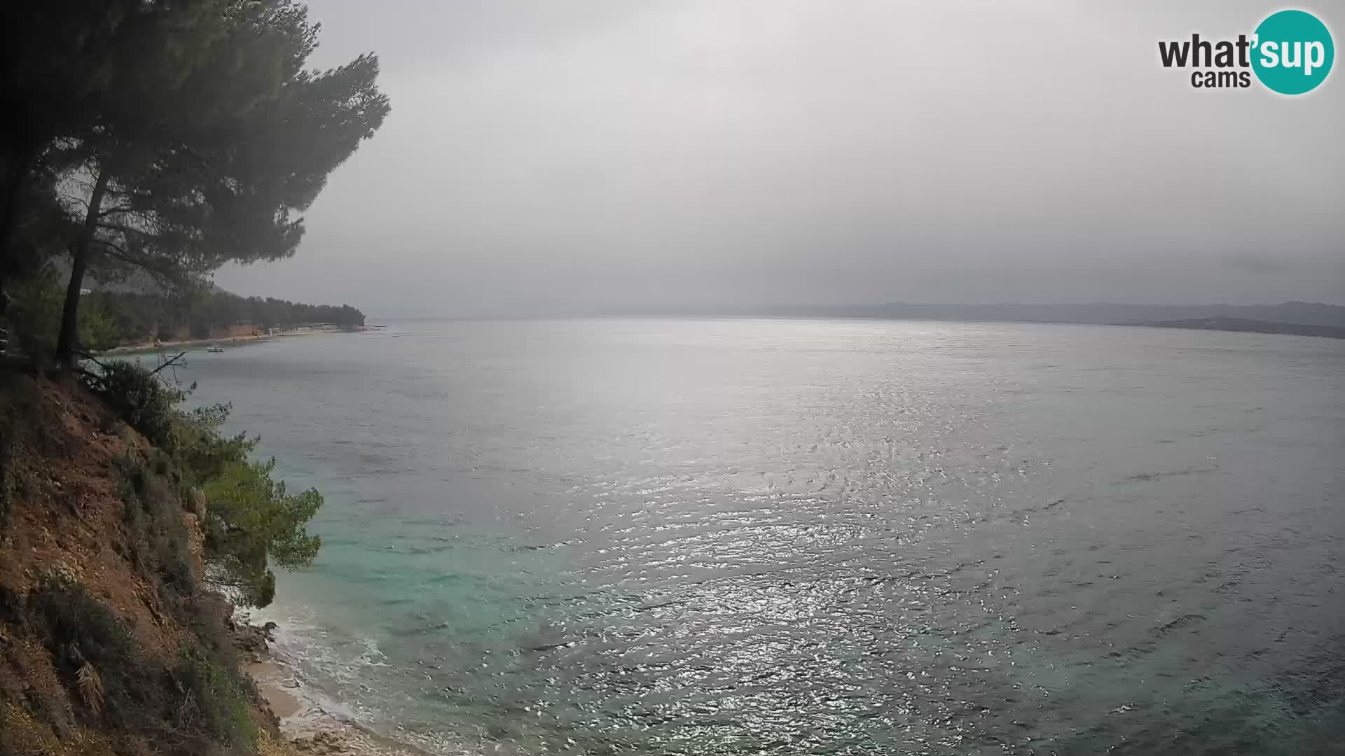 Webcam Potočine Beach Bol – Live View of Borak Beach, Brač Island