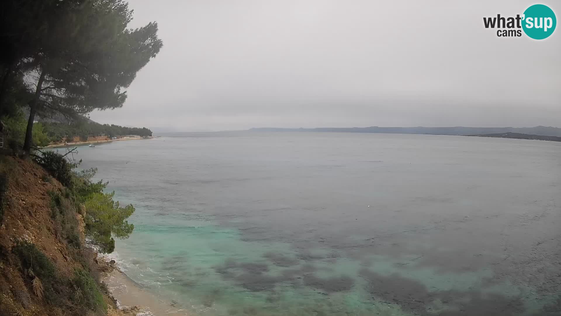 Webcam Strand Potočine Bol – Liveblick auf Borak Beach, Insel Brač
