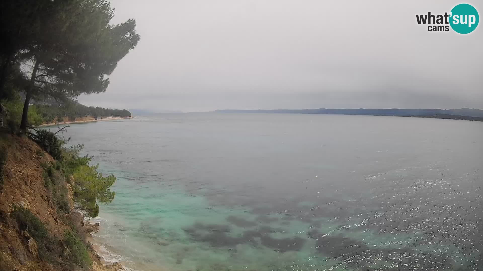 Webcam Playa Potočine Bol – Vista en vivo de Borak Beach, Isla de Brač