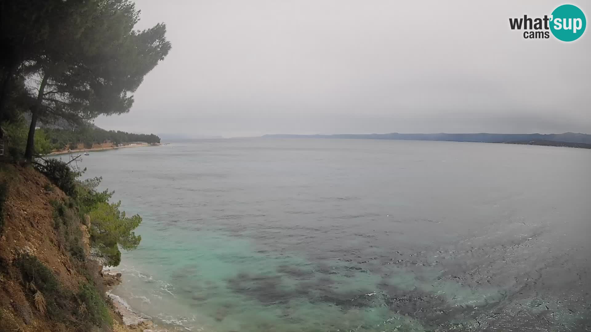 Webcam Playa Potočine Bol – Vista en vivo de Borak Beach, Isla de Brač