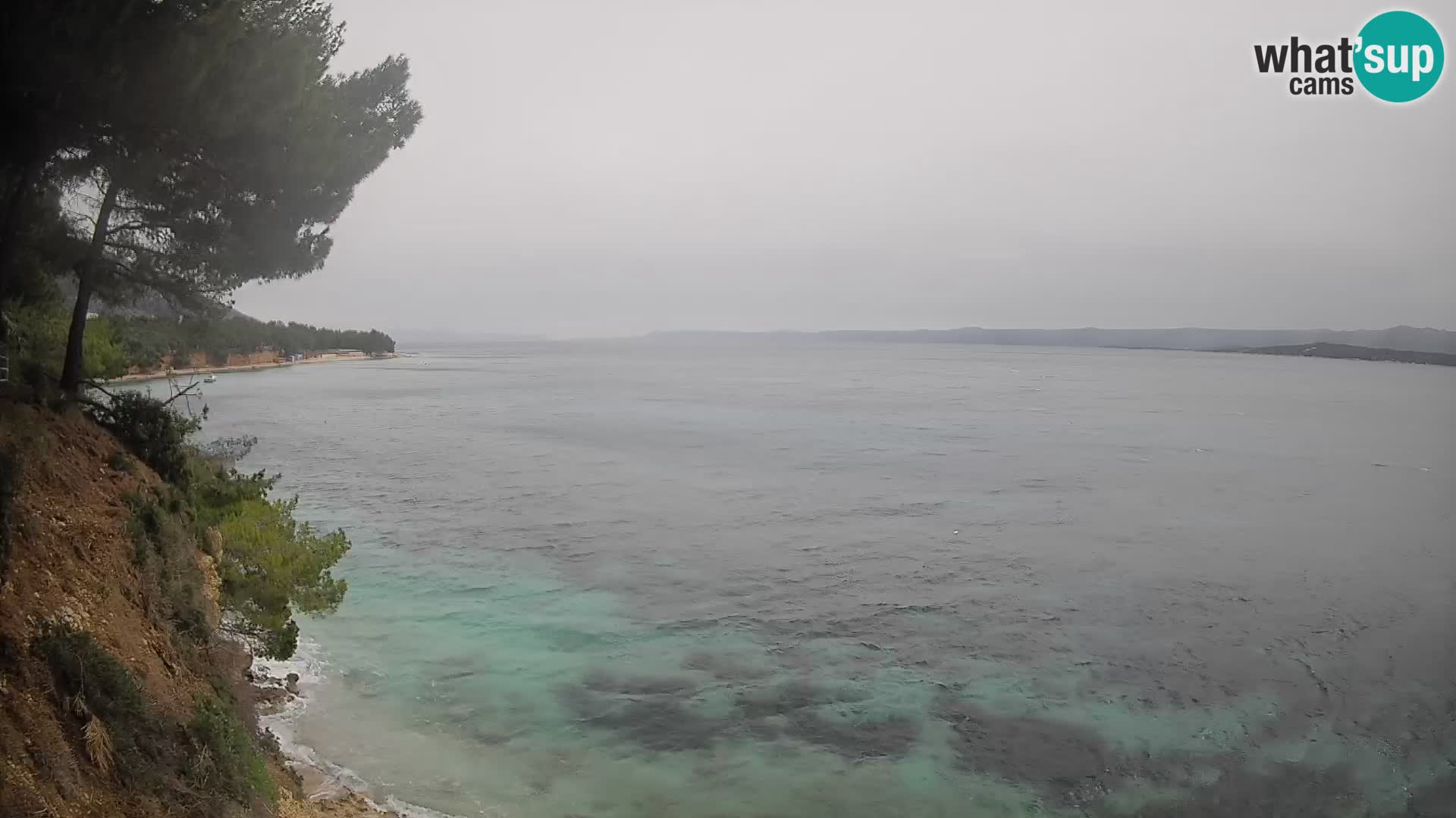 Webcam Strand Potočine Bol – Liveblick auf Borak Beach, Insel Brač