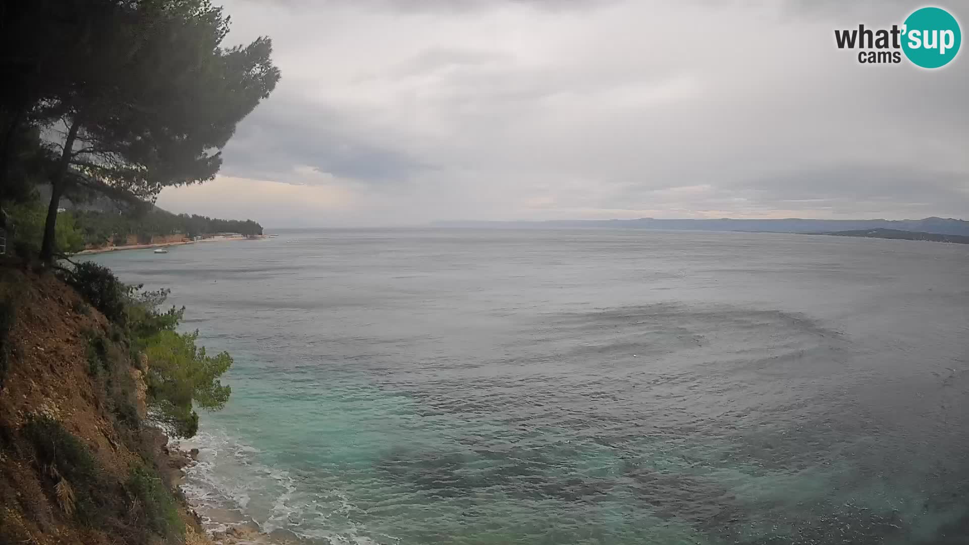 Webcam Potočine Beach Bol – Live View of Borak Beach, Brač Island
