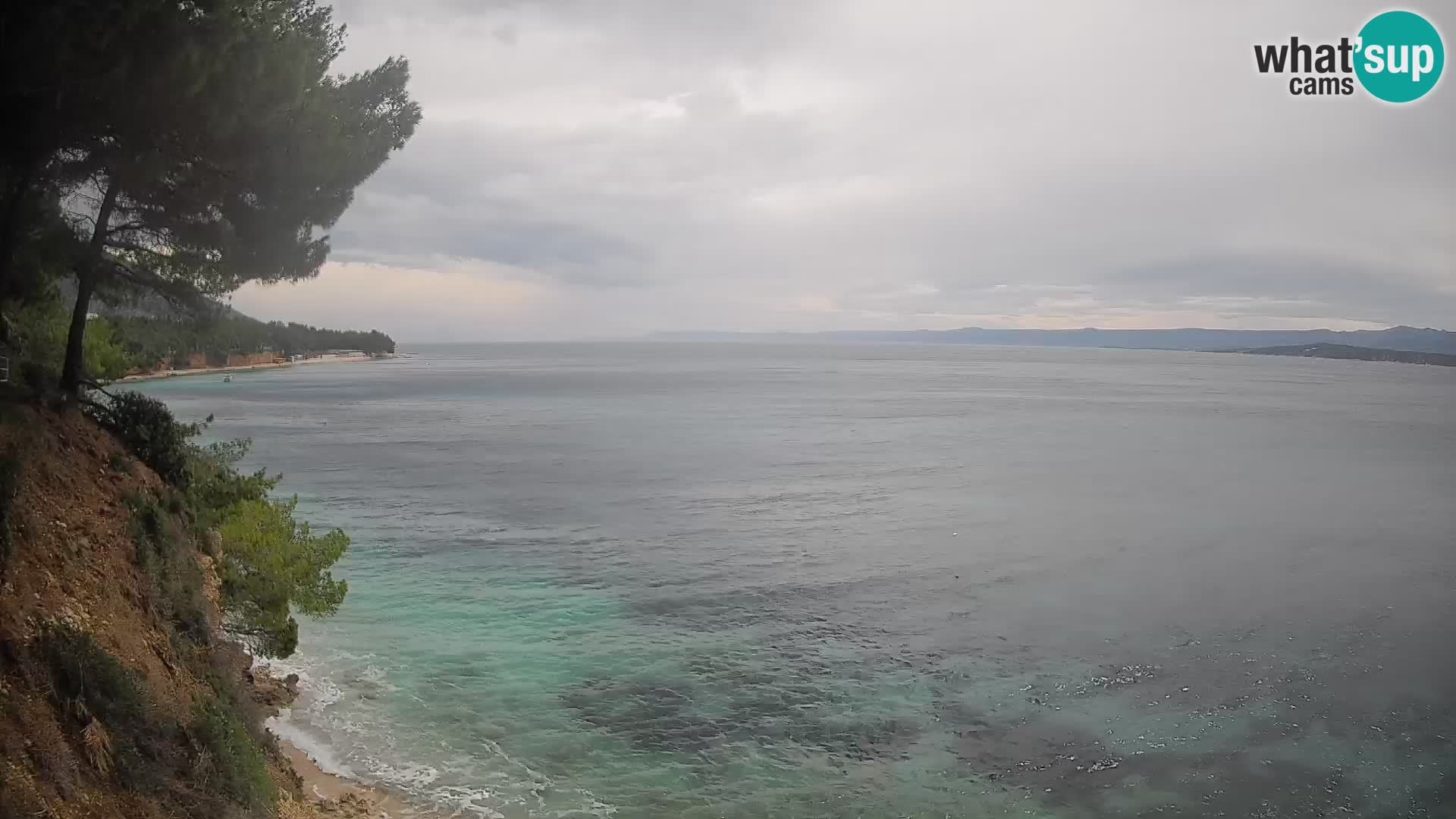 Webcam Playa Potočine Bol – Vista en vivo de Borak Beach, Isla de Brač