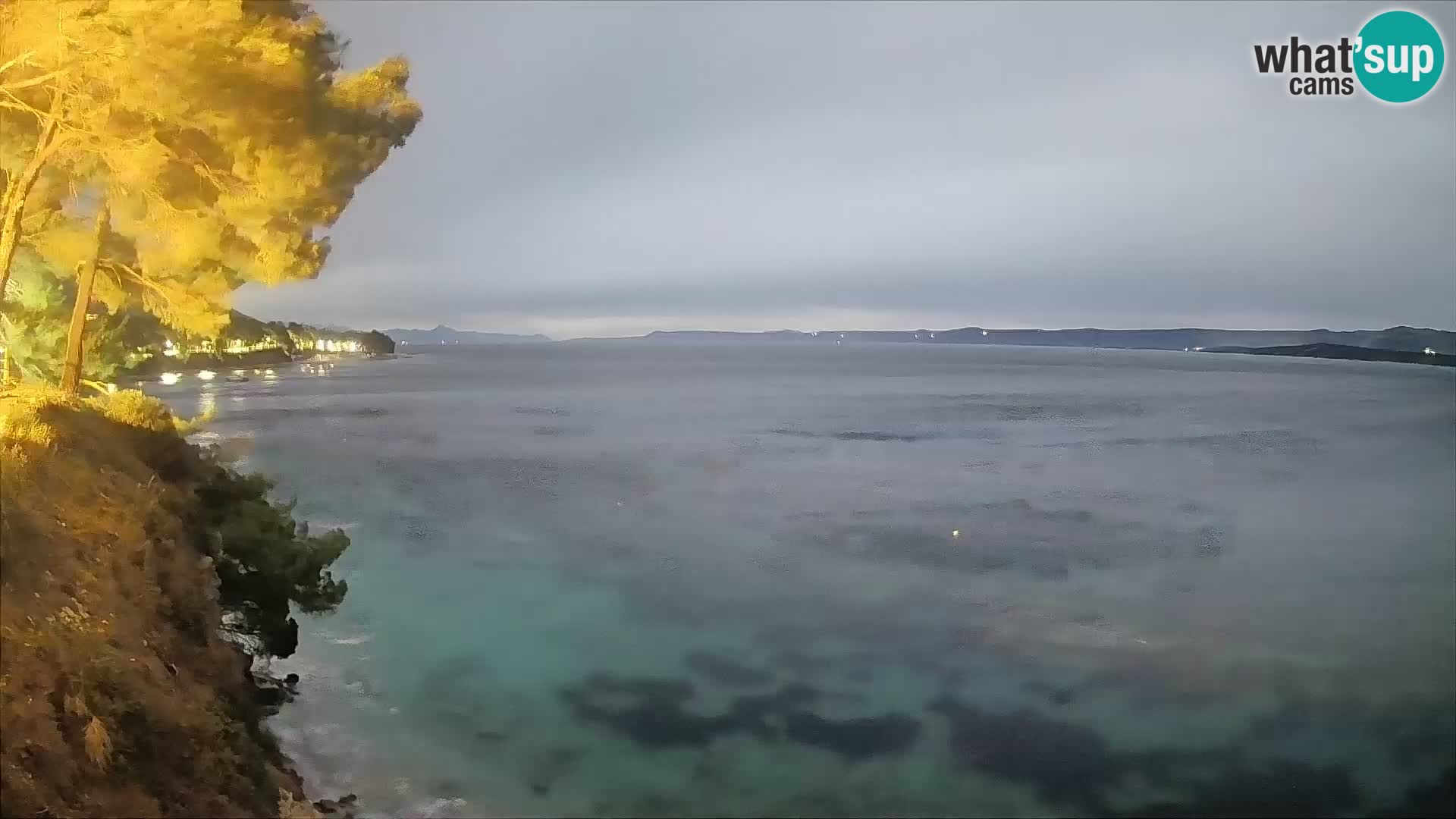 Webcam Potočine Beach Bol – Live View of Borak Beach, Brač Island