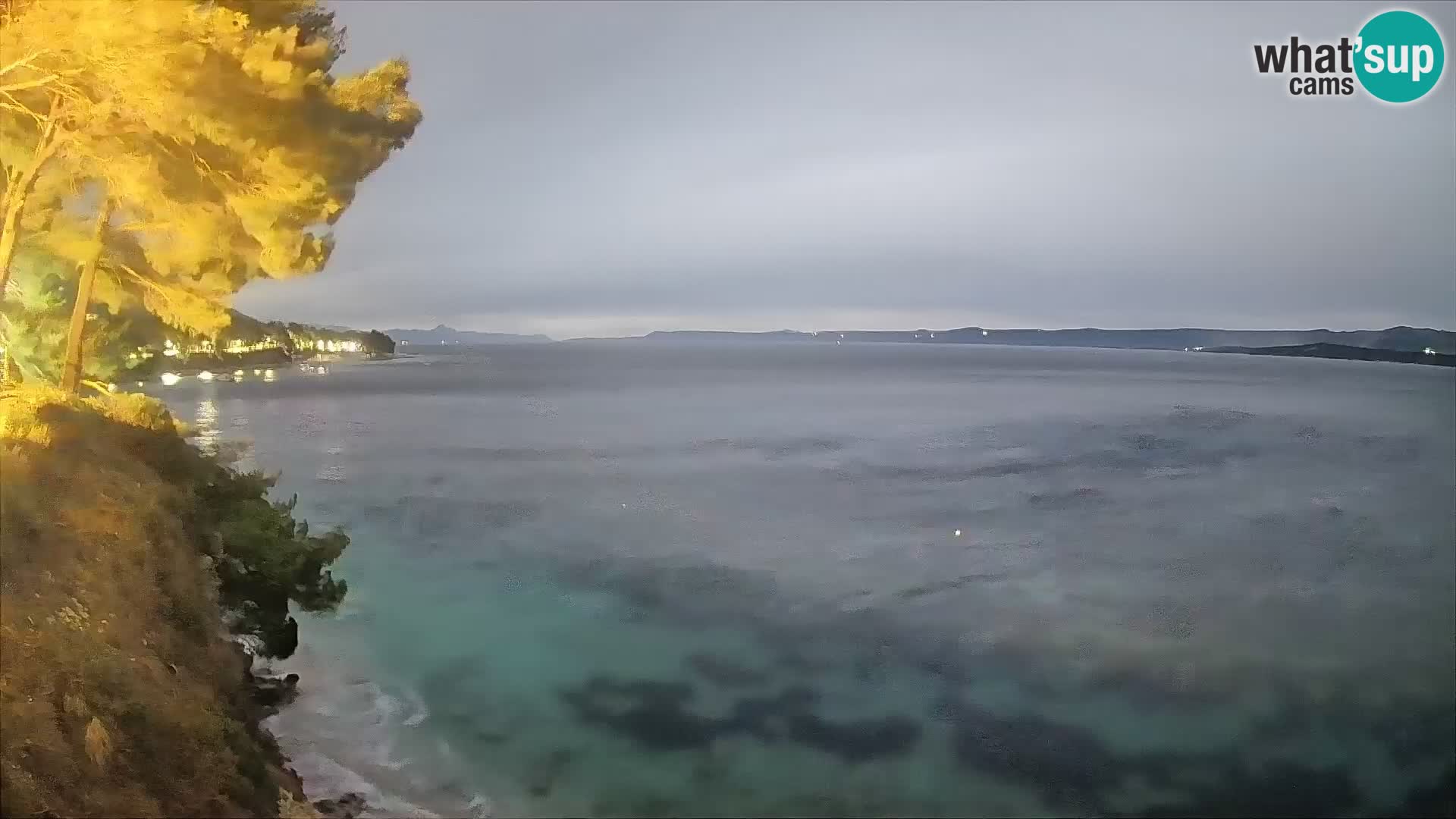 Webcam Potočine Beach Bol – Live View of Borak Beach, Brač Island