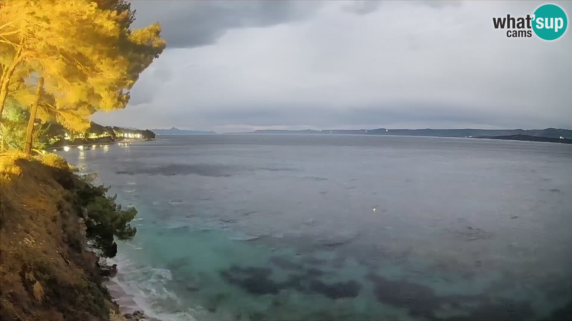 Webcam plage Potočine Bol – Vue en direct sur Borak Beach, île de Brač