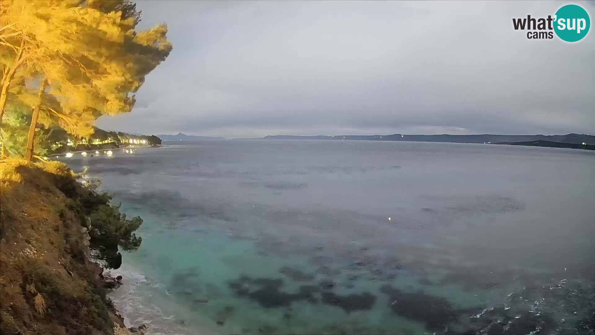 Webcam Potočine Beach Bol – Live View of Borak Beach, Brač Island