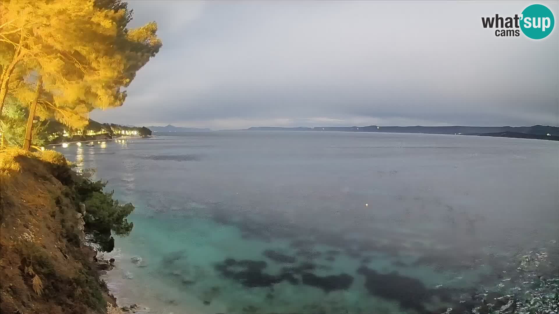 Webcam Playa Potočine Bol – Vista en vivo de Borak Beach, Isla de Brač