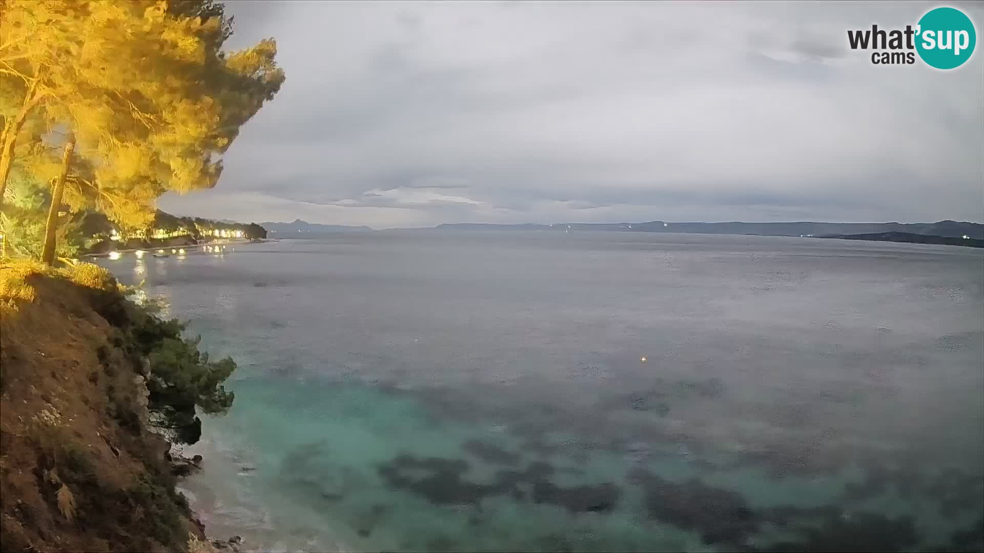 Webcam Strand Potočine Bol – Liveblick auf Borak Beach, Insel Brač