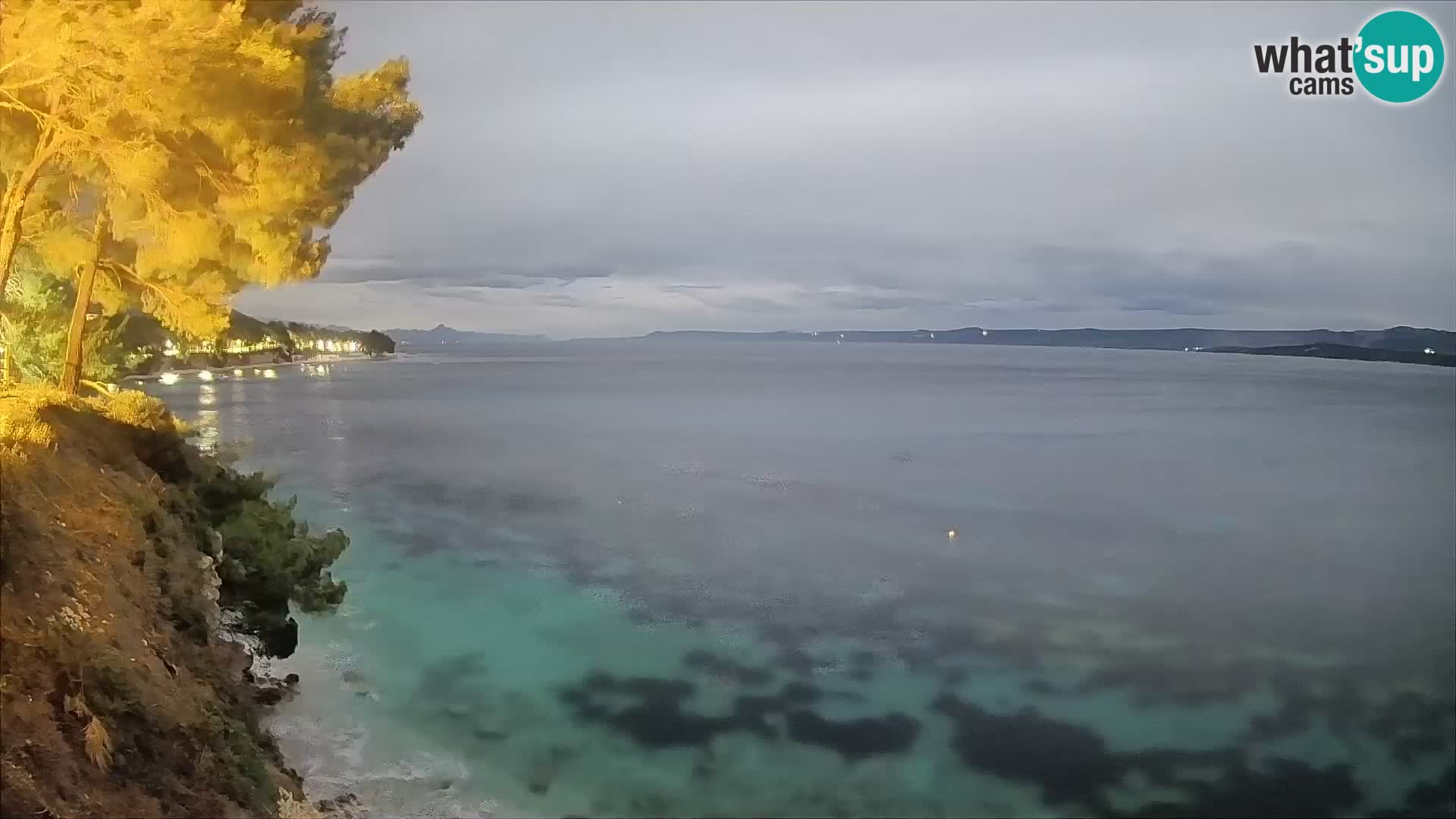 Webcam Strand Potočine Bol – Liveblick auf Borak Beach, Insel Brač