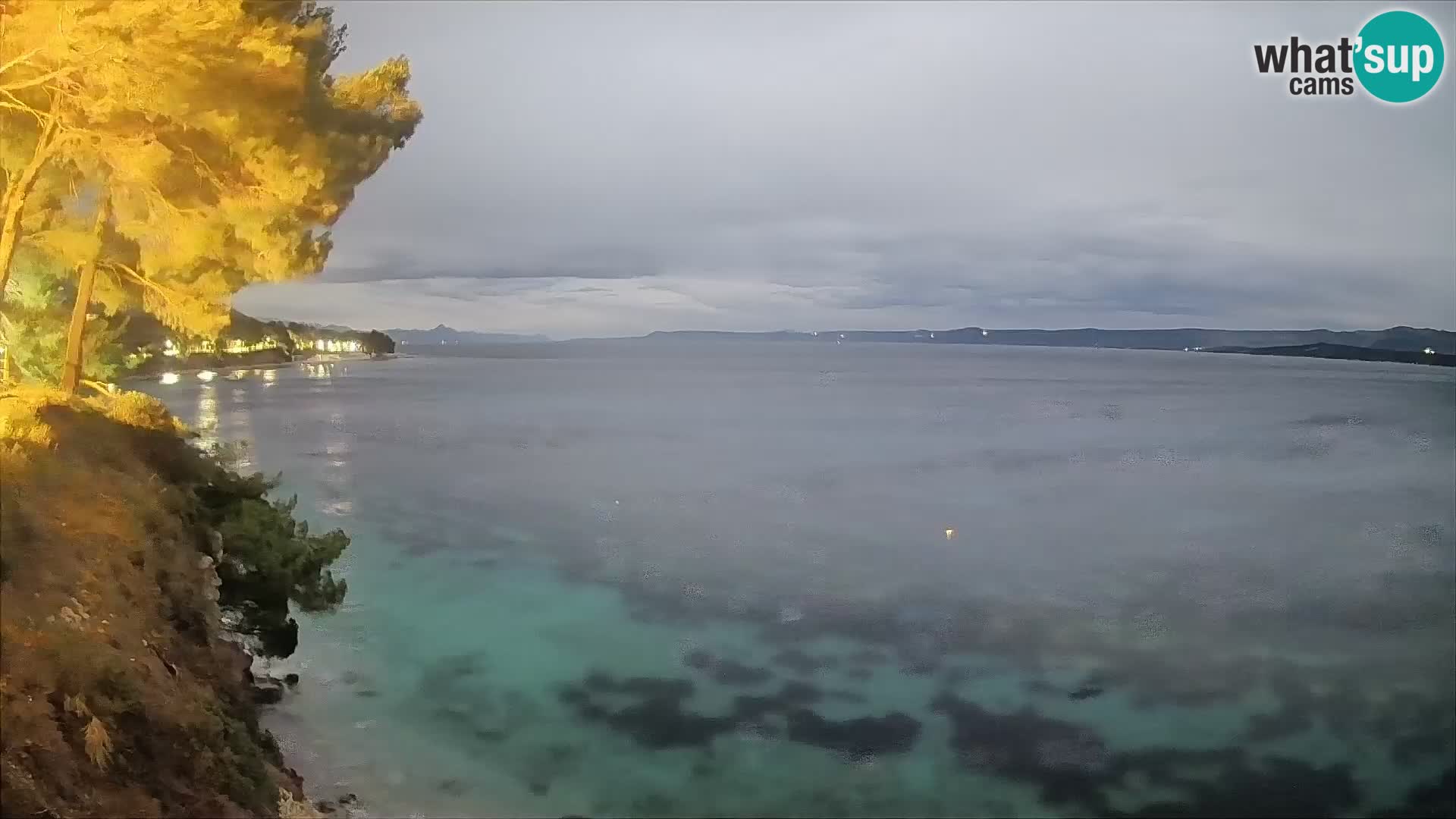 Webcam Potočine Beach Bol – Live View of Borak Beach, Brač Island