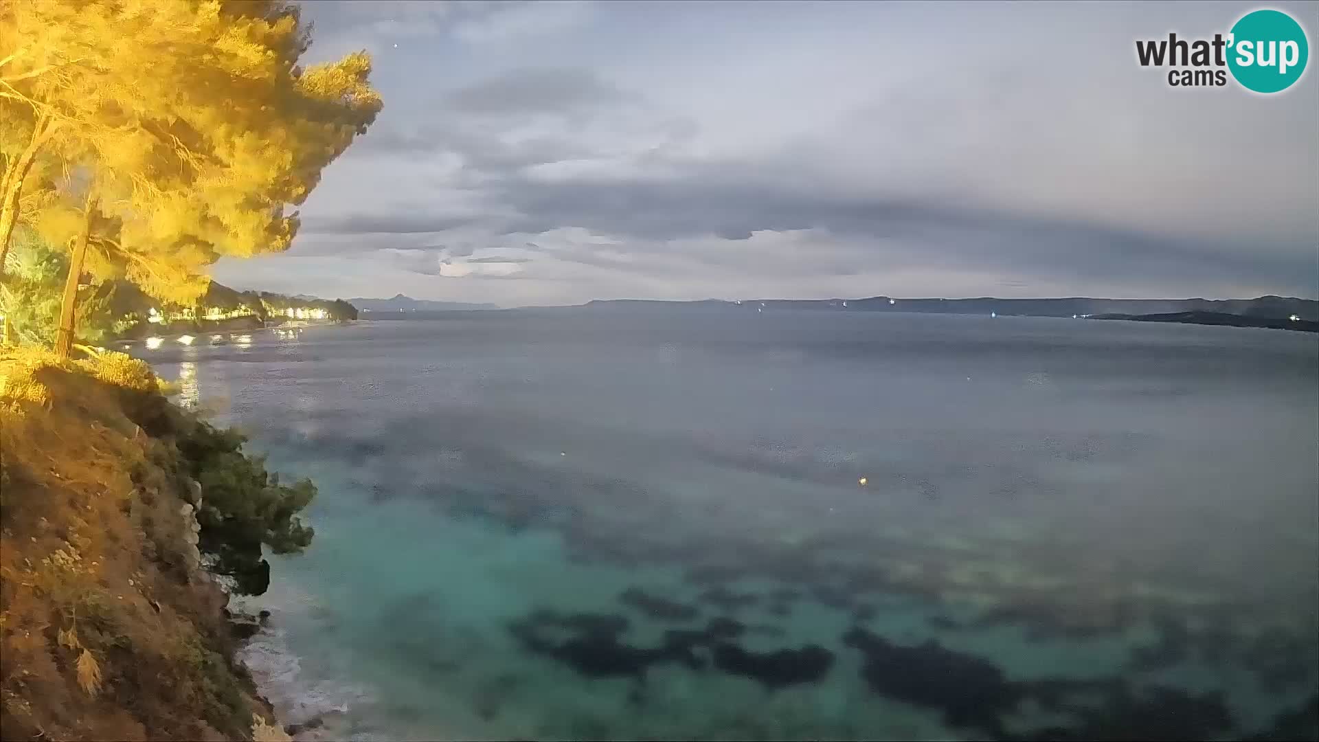 Webcam plage Potočine Bol – Vue en direct sur Borak Beach, île de Brač