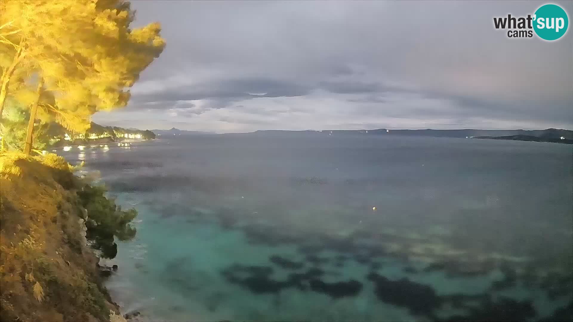 Webcam Playa Potočine Bol – Vista en vivo de Borak Beach, Isla de Brač