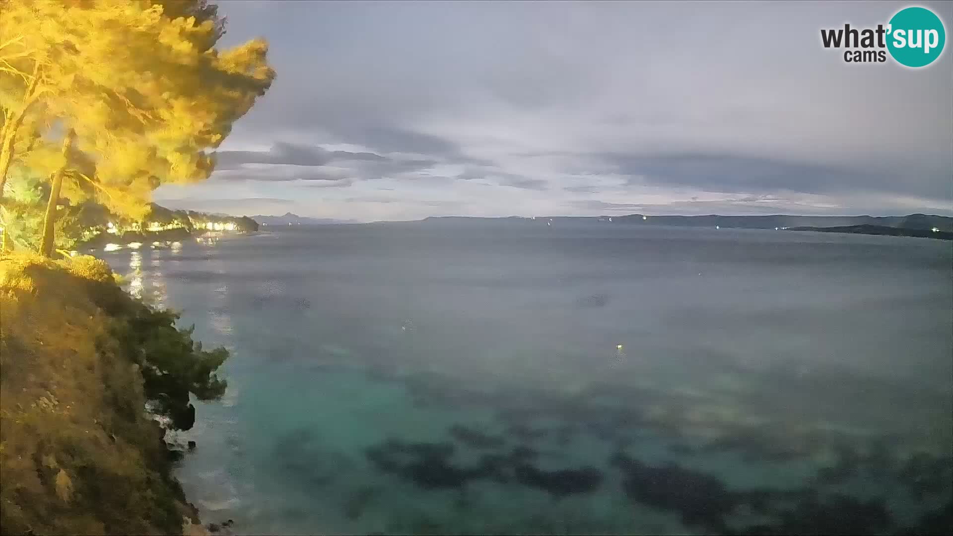 Webcam Playa Potočine Bol – Vista en vivo de Borak Beach, Isla de Brač