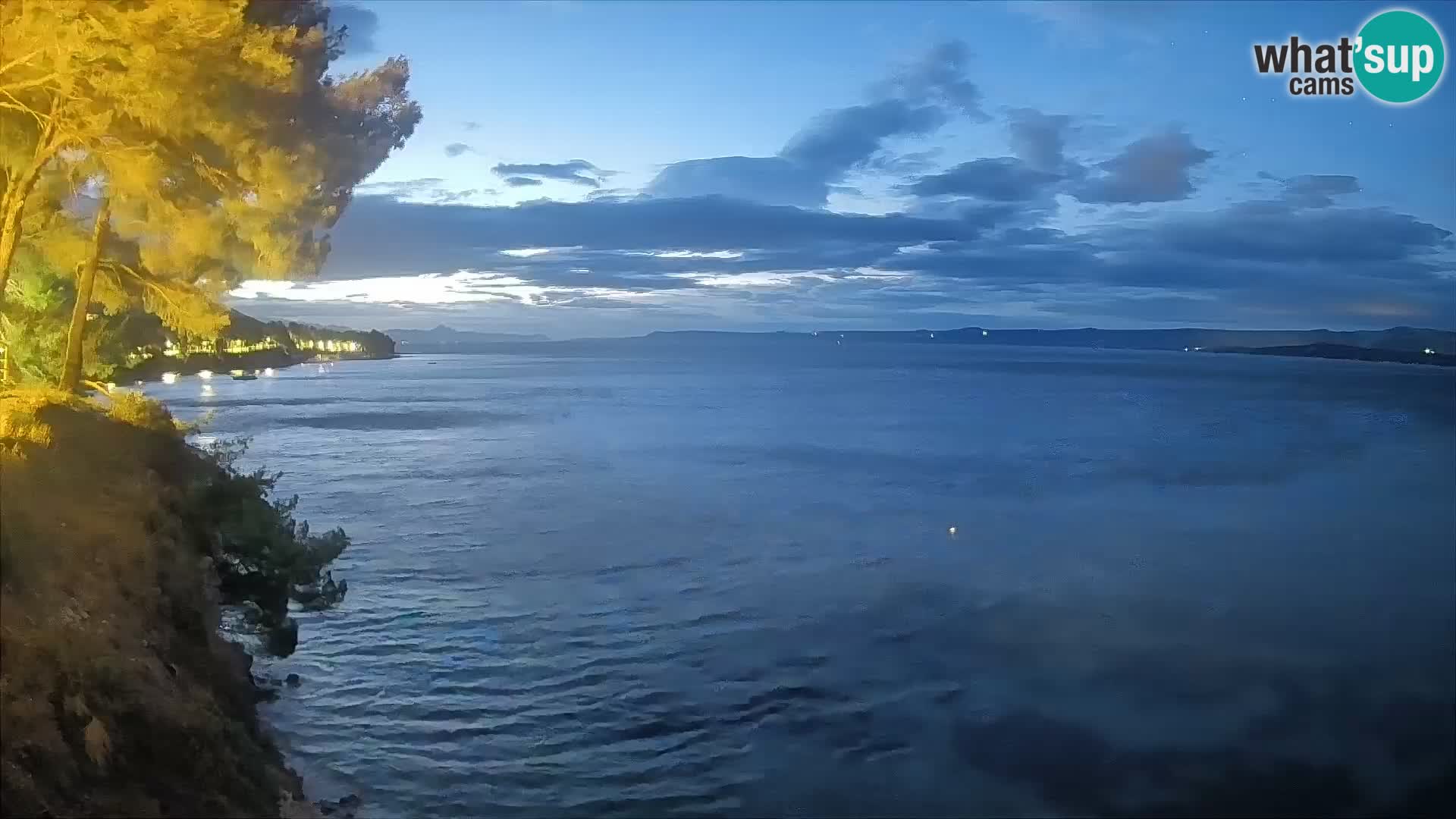 Webcam Playa Potočine Bol – Vista en vivo de Borak Beach, Isla de Brač
