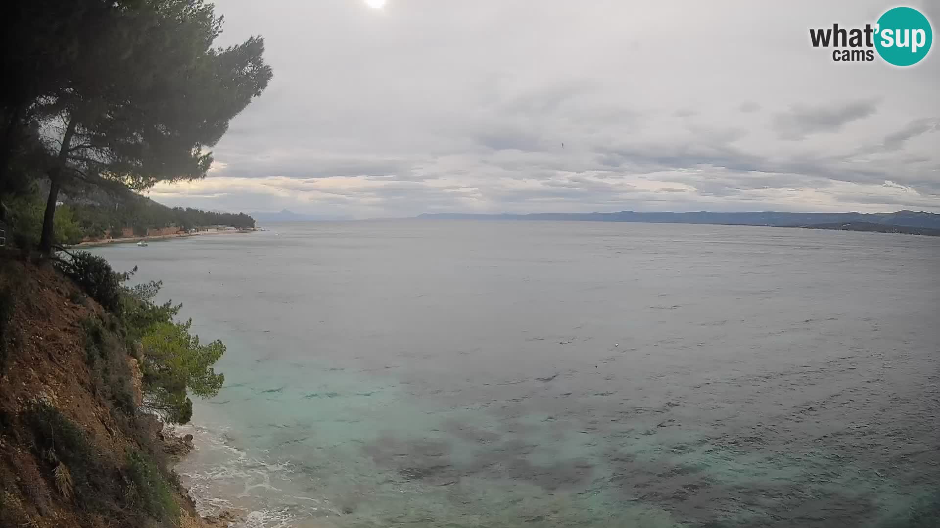 Webcam Potočine Beach Bol – Live View of Borak Beach, Brač Island