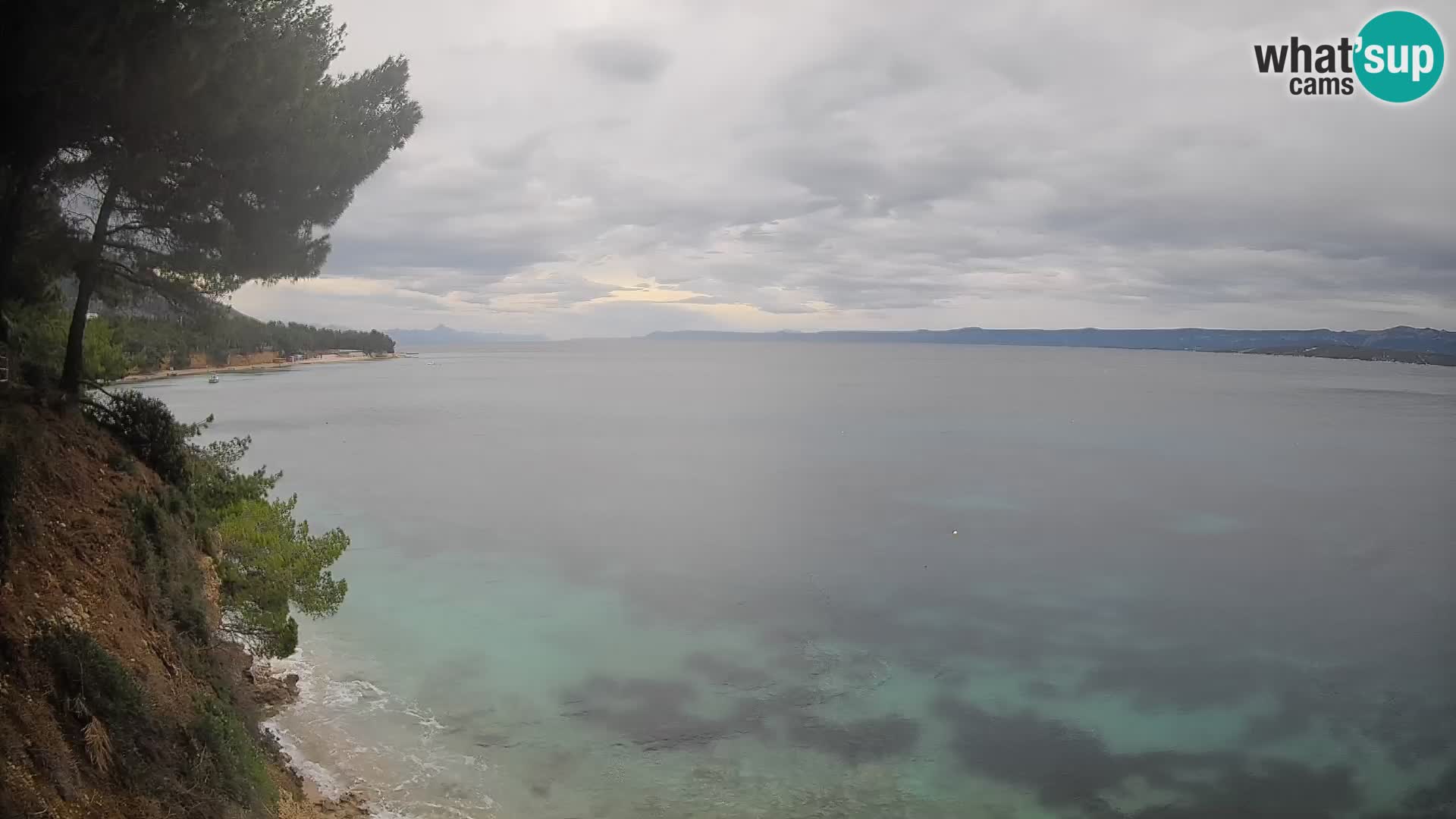Webcam plage Potočine Bol – Vue en direct sur Borak Beach, île de Brač
