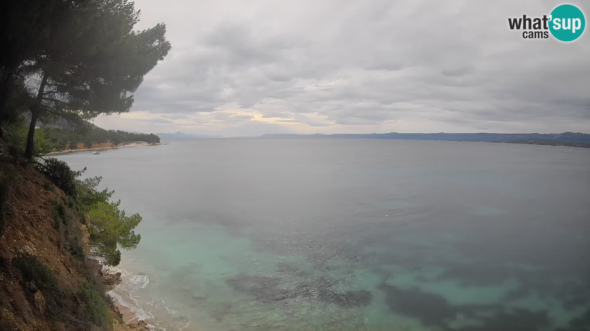 Webcam Strand Potočine Bol – Liveblick auf Borak Beach, Insel Brač