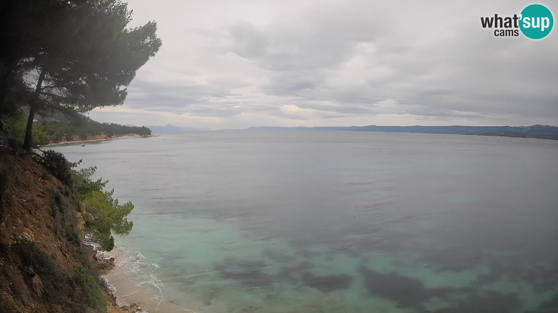 Webcam Playa Potočine Bol – Vista en vivo de Borak Beach, Isla de Brač