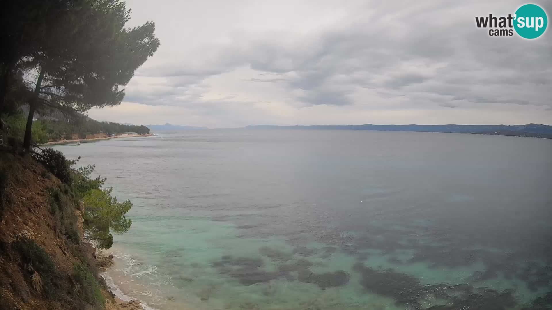 Webcam Strand Potočine Bol – Liveblick auf Borak Beach, Insel Brač