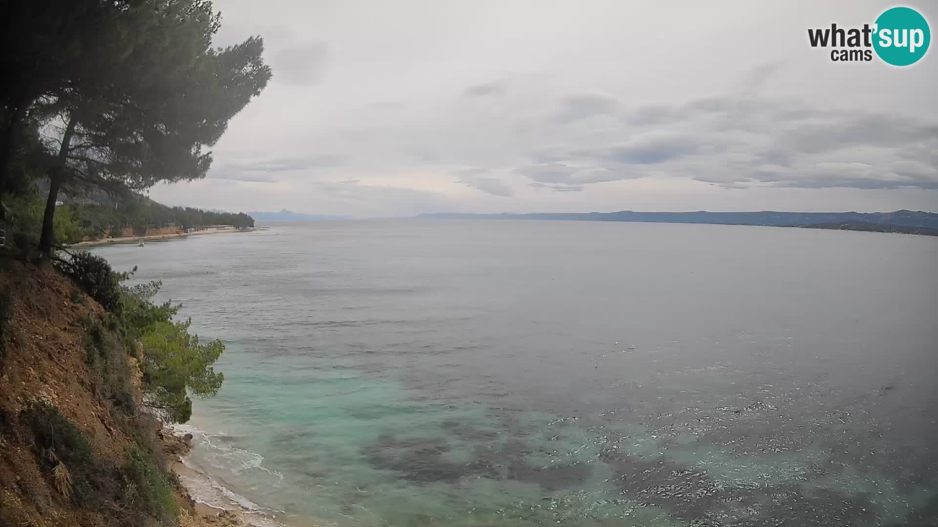 Webcam Potočine Beach Bol – Live View of Borak Beach, Brač Island