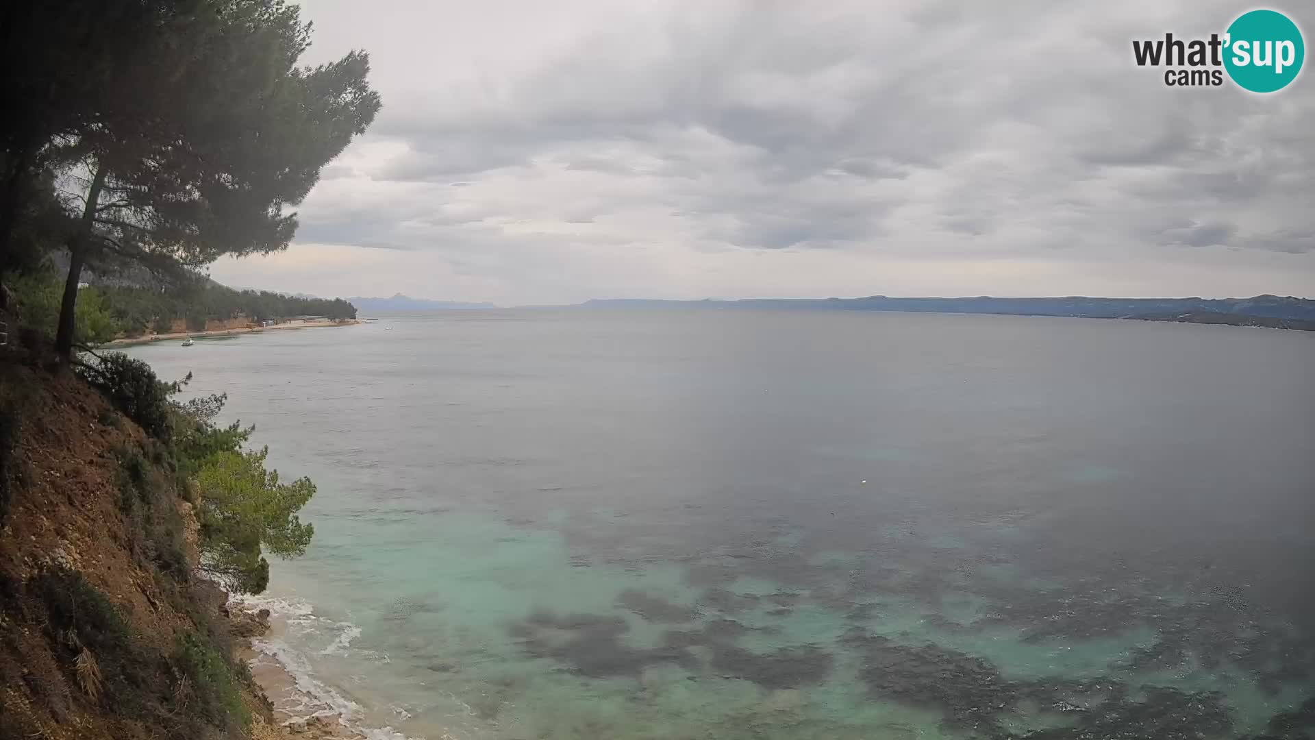 Webcam Potočine Beach Bol – Live View of Borak Beach, Brač Island