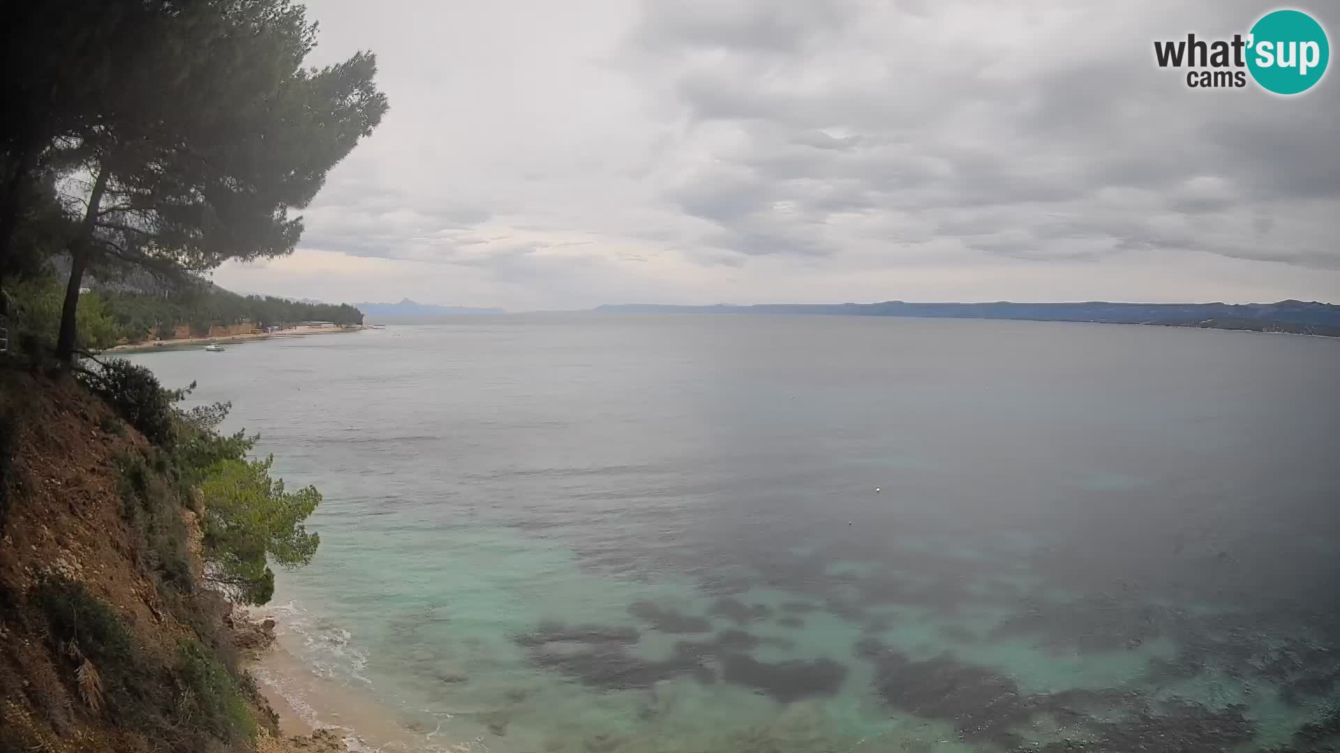 Webcam plage Potočine Bol – Vue en direct sur Borak Beach, île de Brač