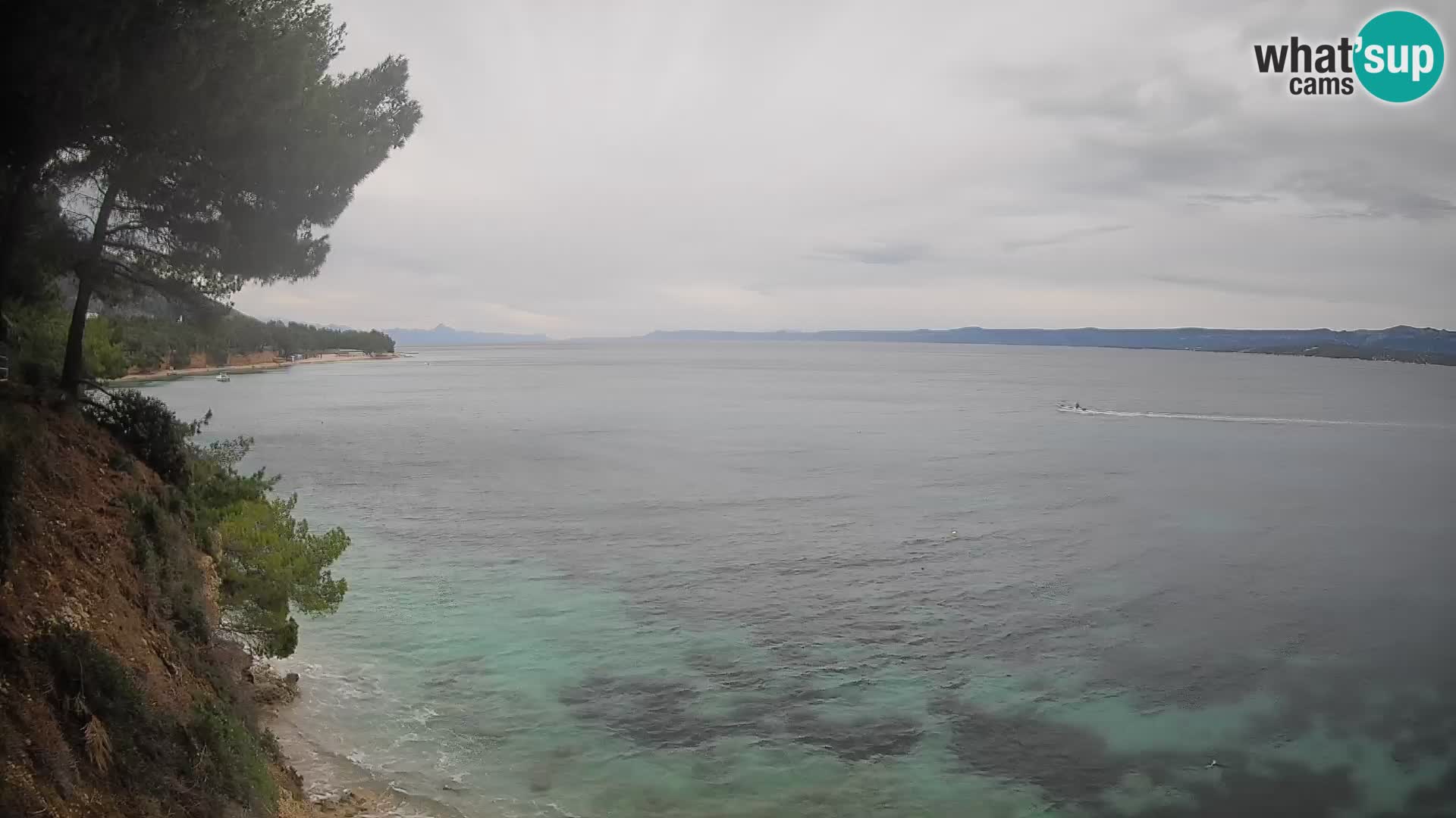 Webcam Playa Potočine Bol – Vista en vivo de Borak Beach, Isla de Brač