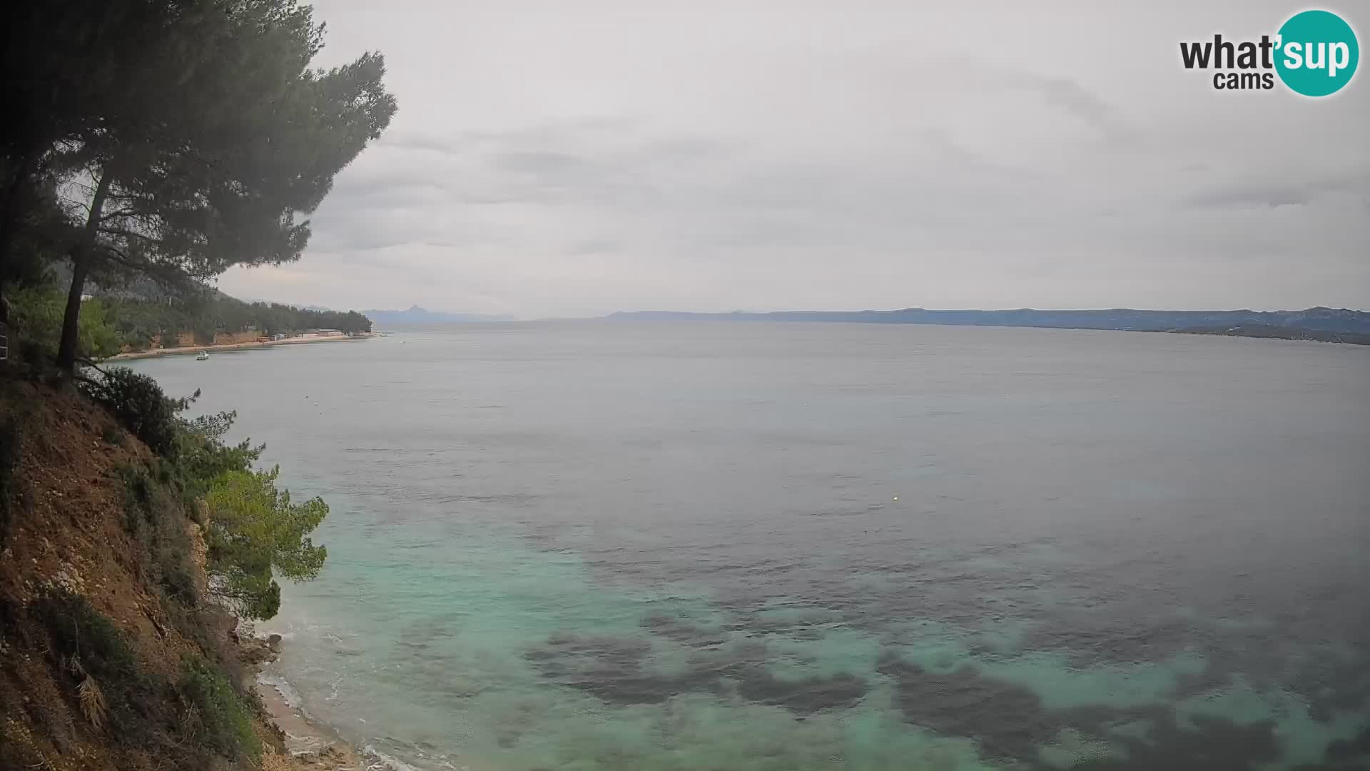 Webcam Strand Potočine Bol – Liveblick auf Borak Beach, Insel Brač