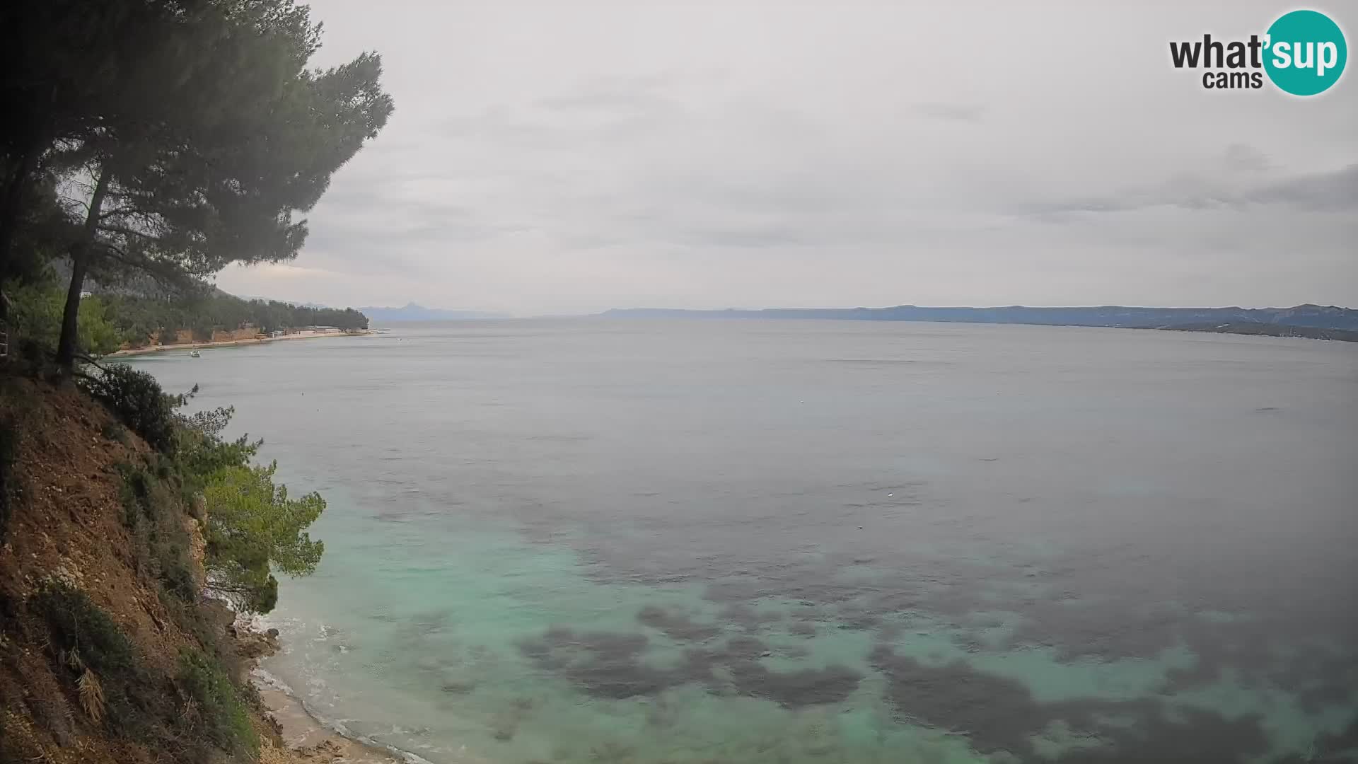 Webcam Strand Potočine Bol – Liveblick auf Borak Beach, Insel Brač
