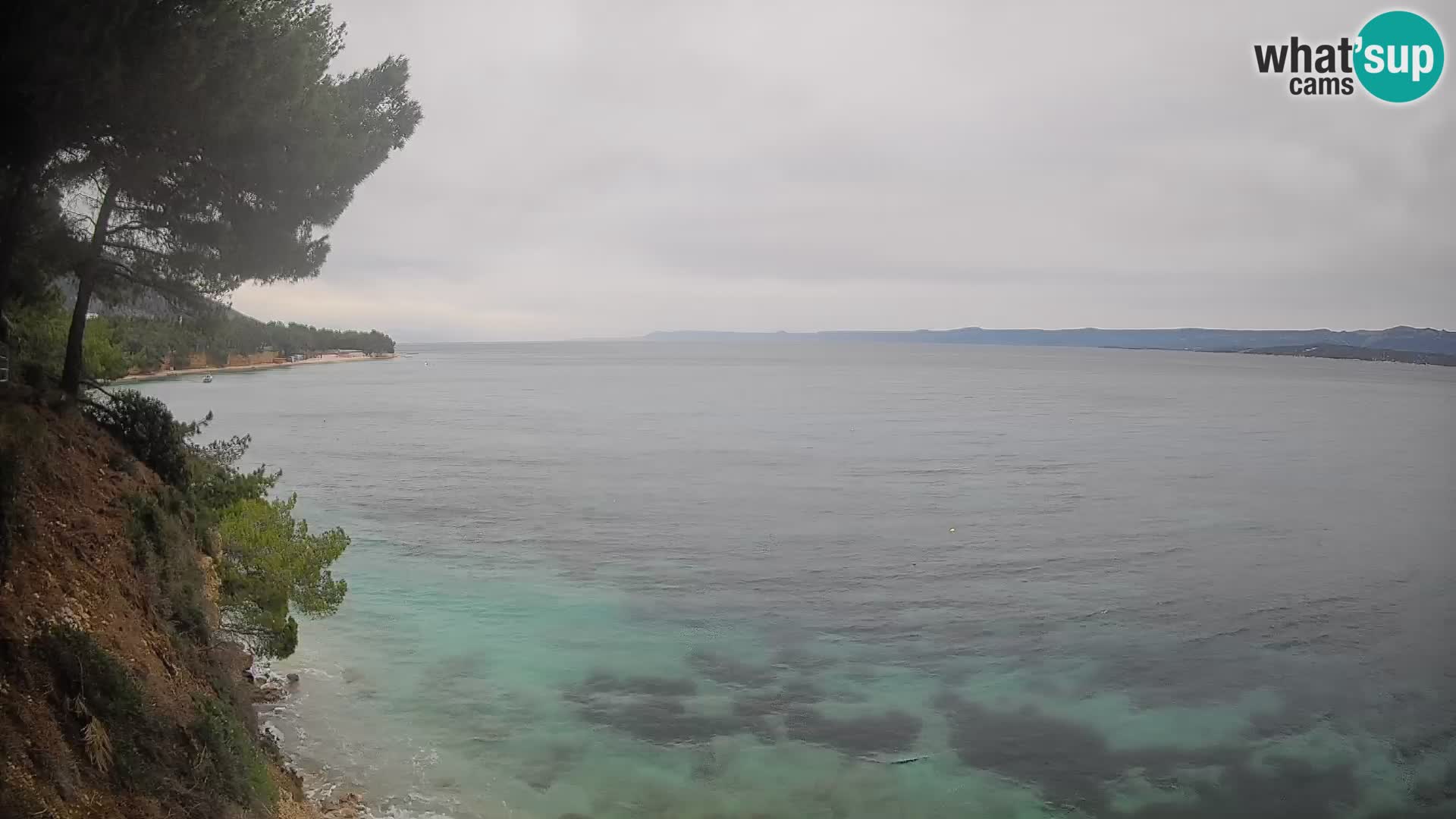Webcam Strand Potočine Bol – Liveblick auf Borak Beach, Insel Brač