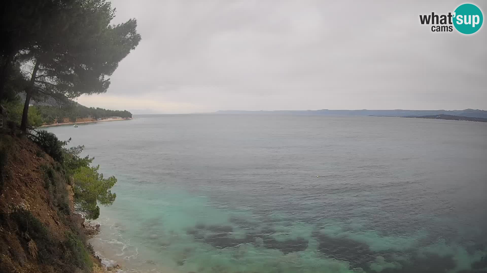 Webcam Strand Potočine Bol – Liveblick auf Borak Beach, Insel Brač