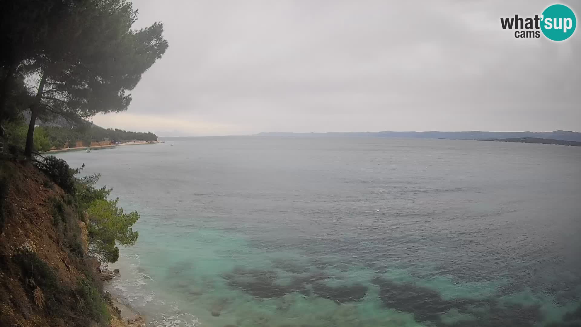 Webcam Strand Potočine Bol – Liveblick auf Borak Beach, Insel Brač